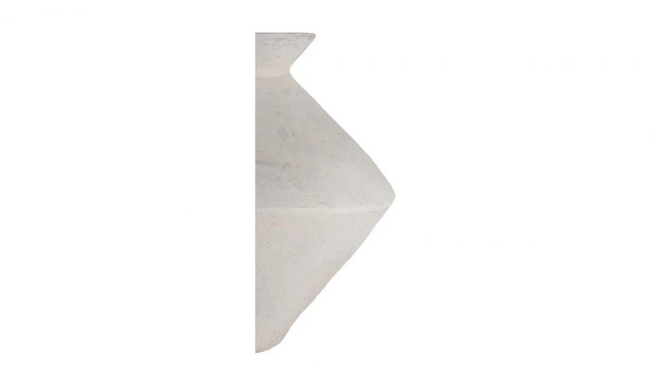 Raja Medium Decorative Vessel White - Image 4