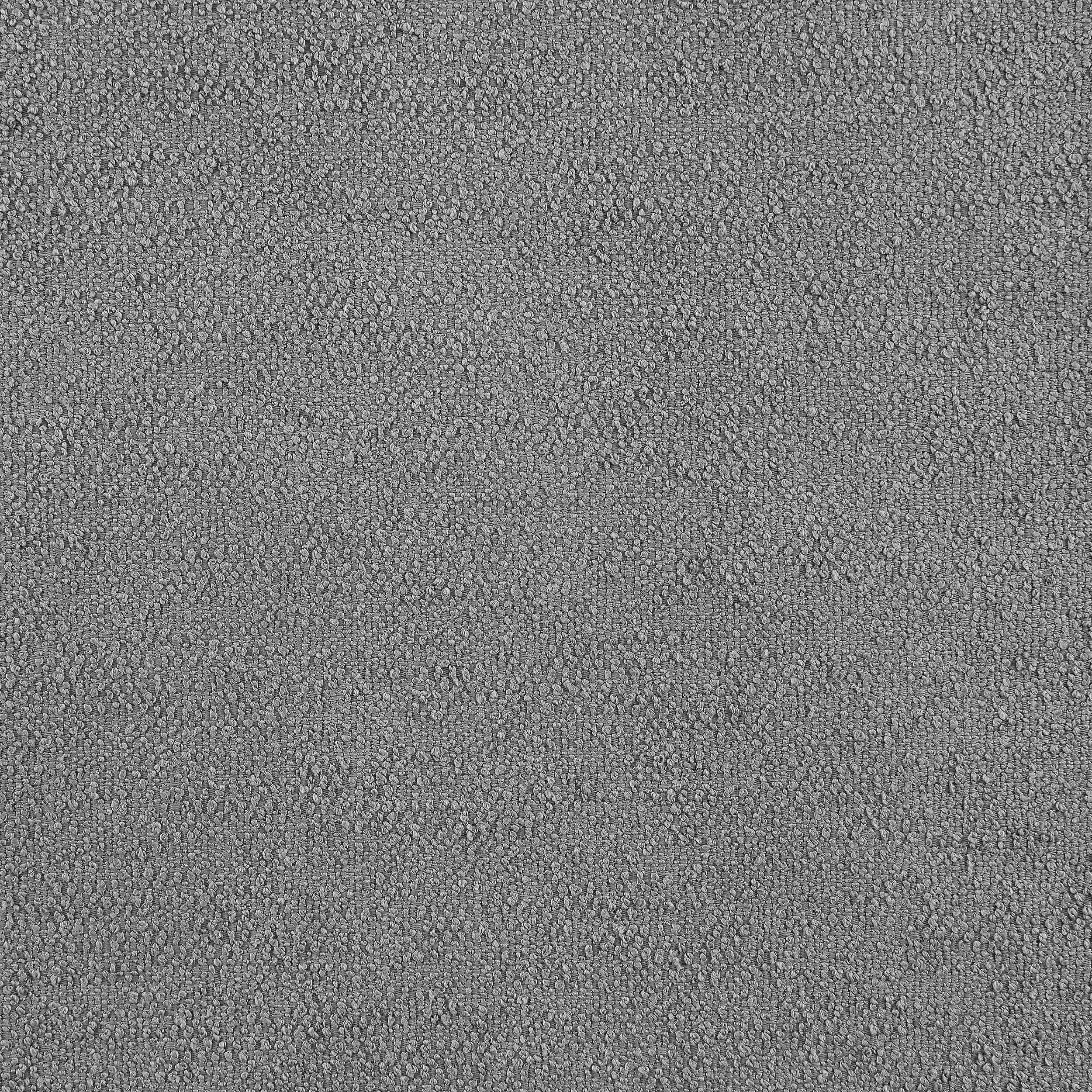 Raleigh Grey Boucle Upholstered Ottoman - Image 4