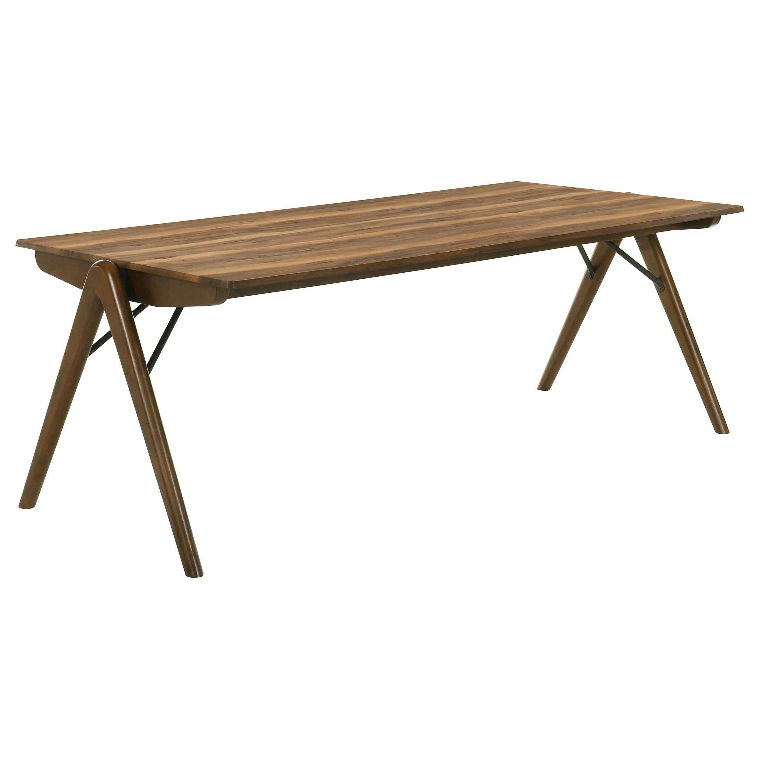 Randolph Sheesham/Brown 79-inch Rectangular Dining Table - Image 2