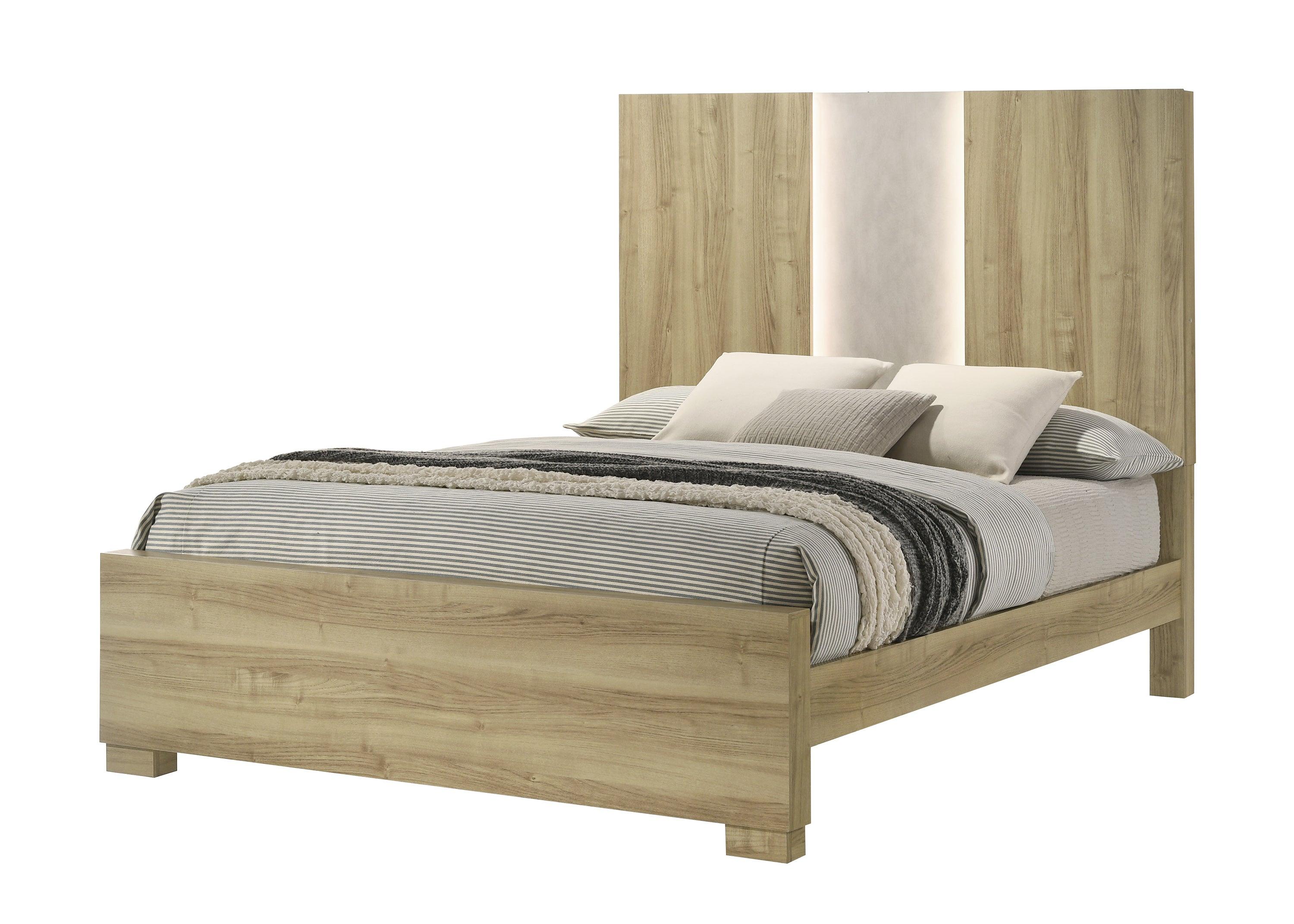 Rangley Driftwood LED Panel Bedroom Set - Image 2