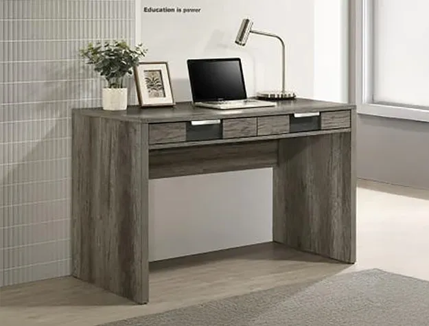 Rangley Grey and Brown Writing Desk