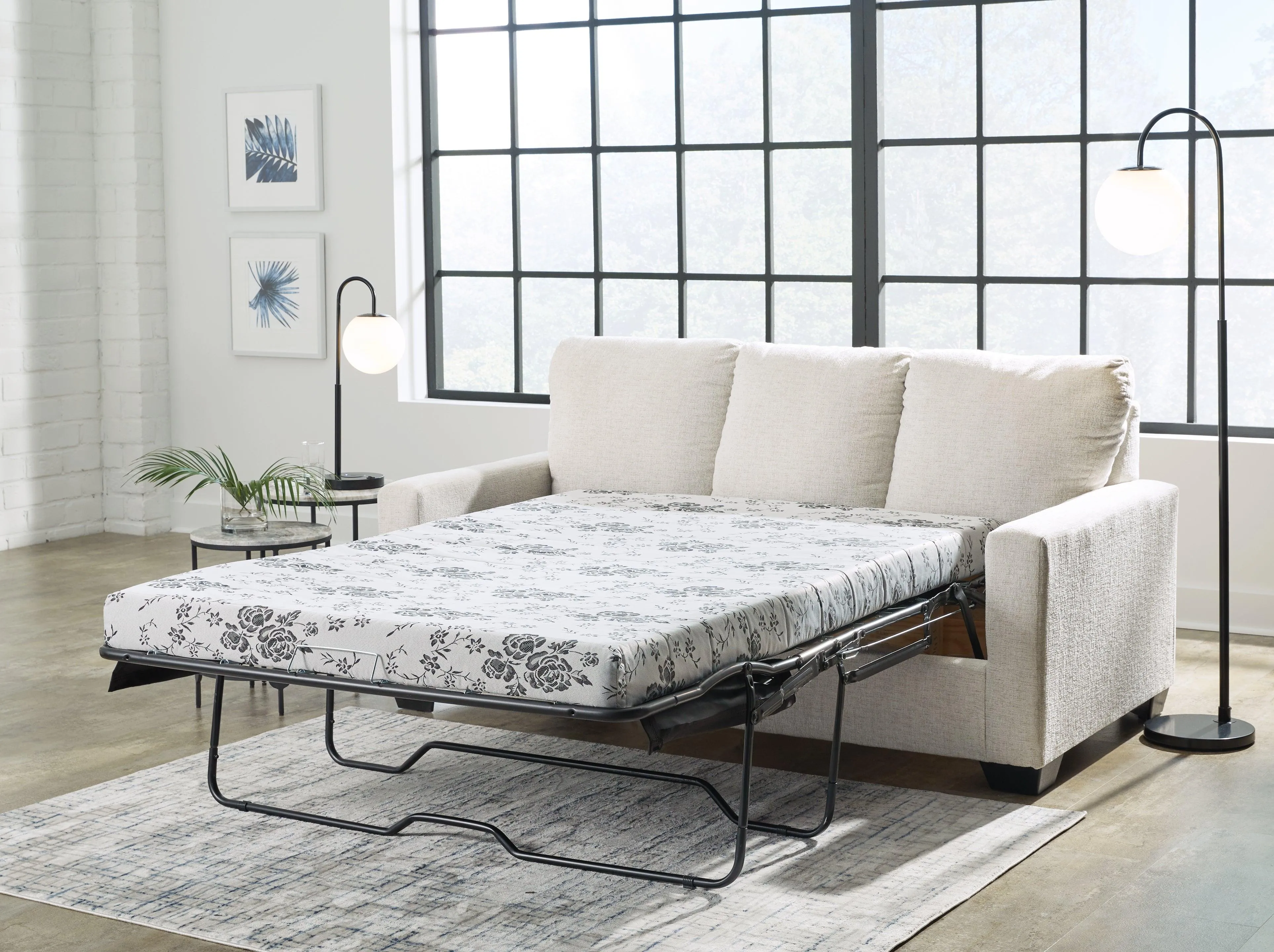 Rannis Snow Full Sofa Sleeper - Image 7