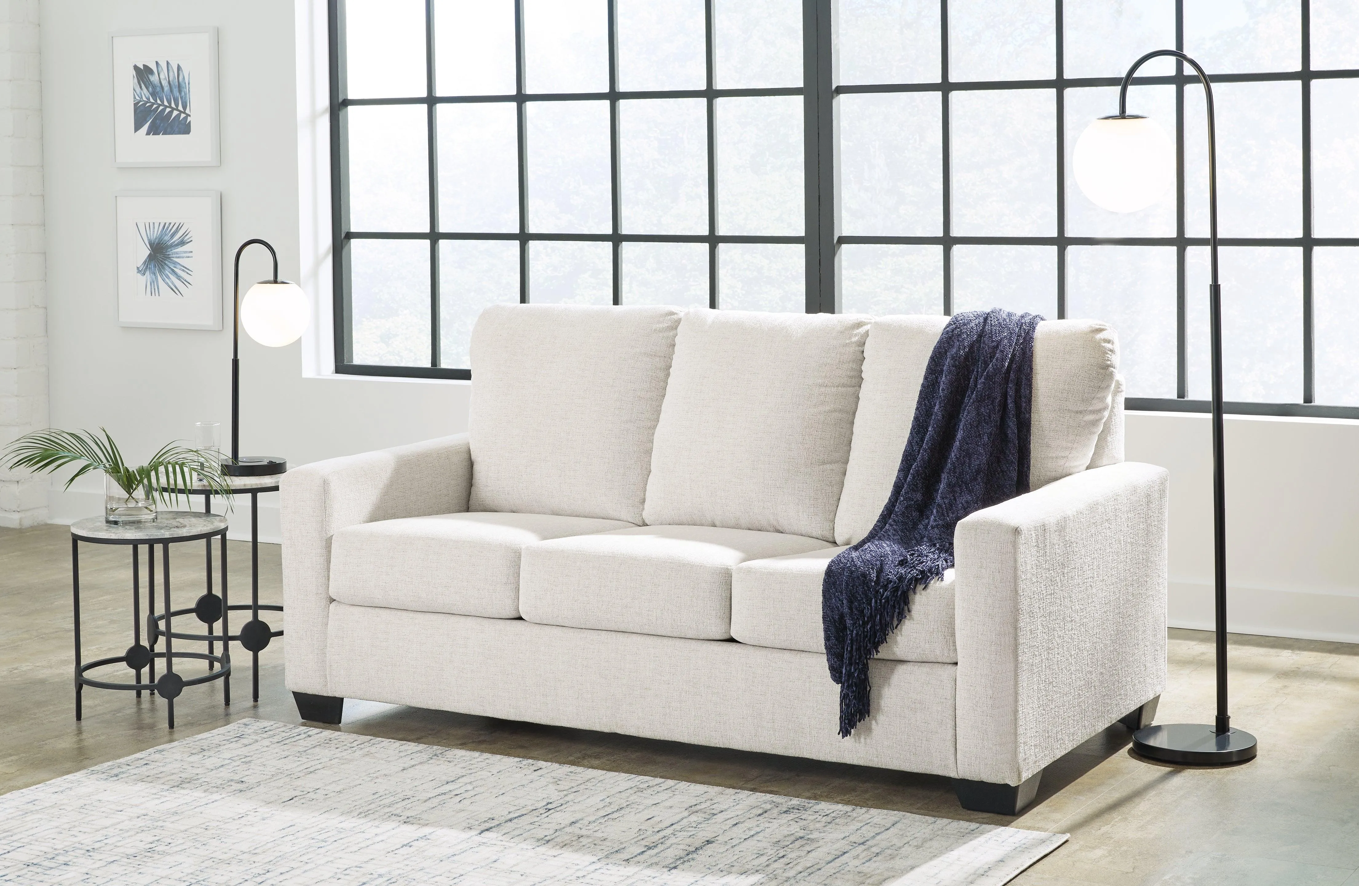 Rannis Snow Full Sofa Sleeper - Image 9
