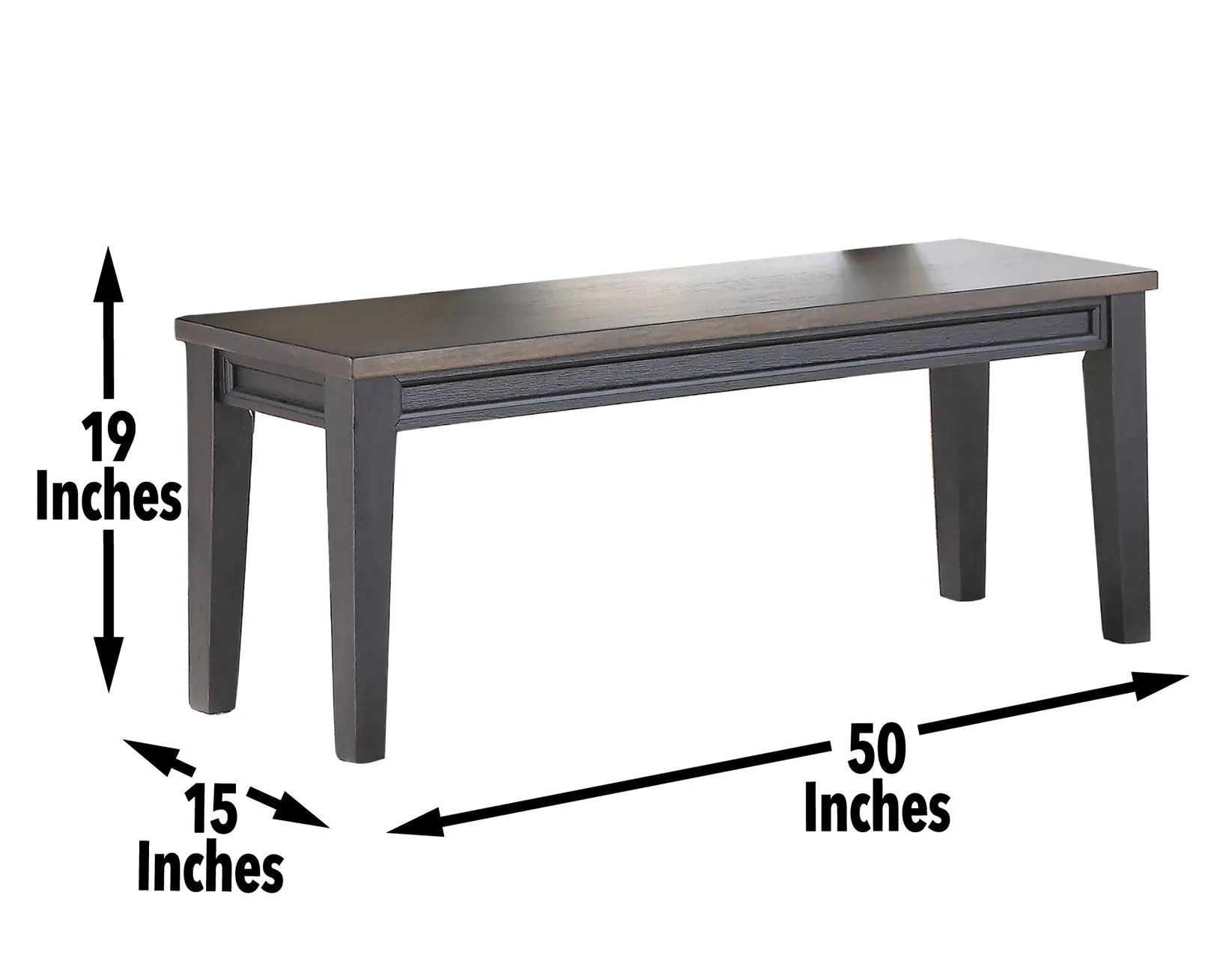 Raven Noir Ebony/Driftwood Dining Room Set - Image 7