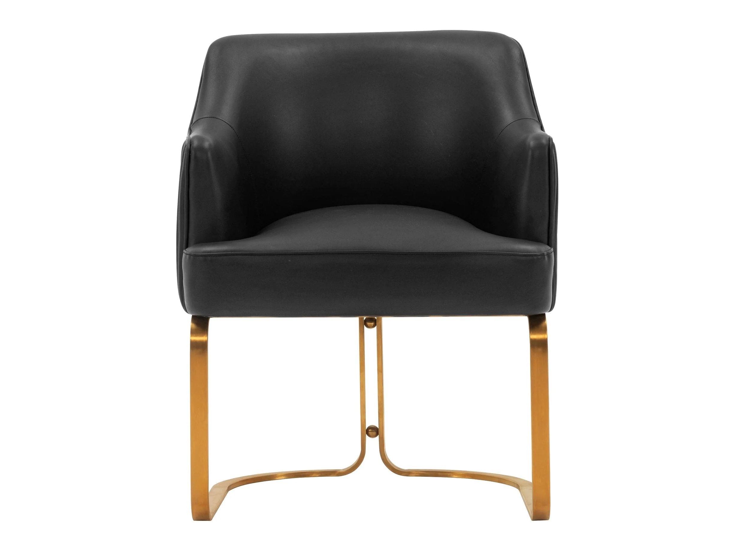 Raya Dining Armchair in Black
