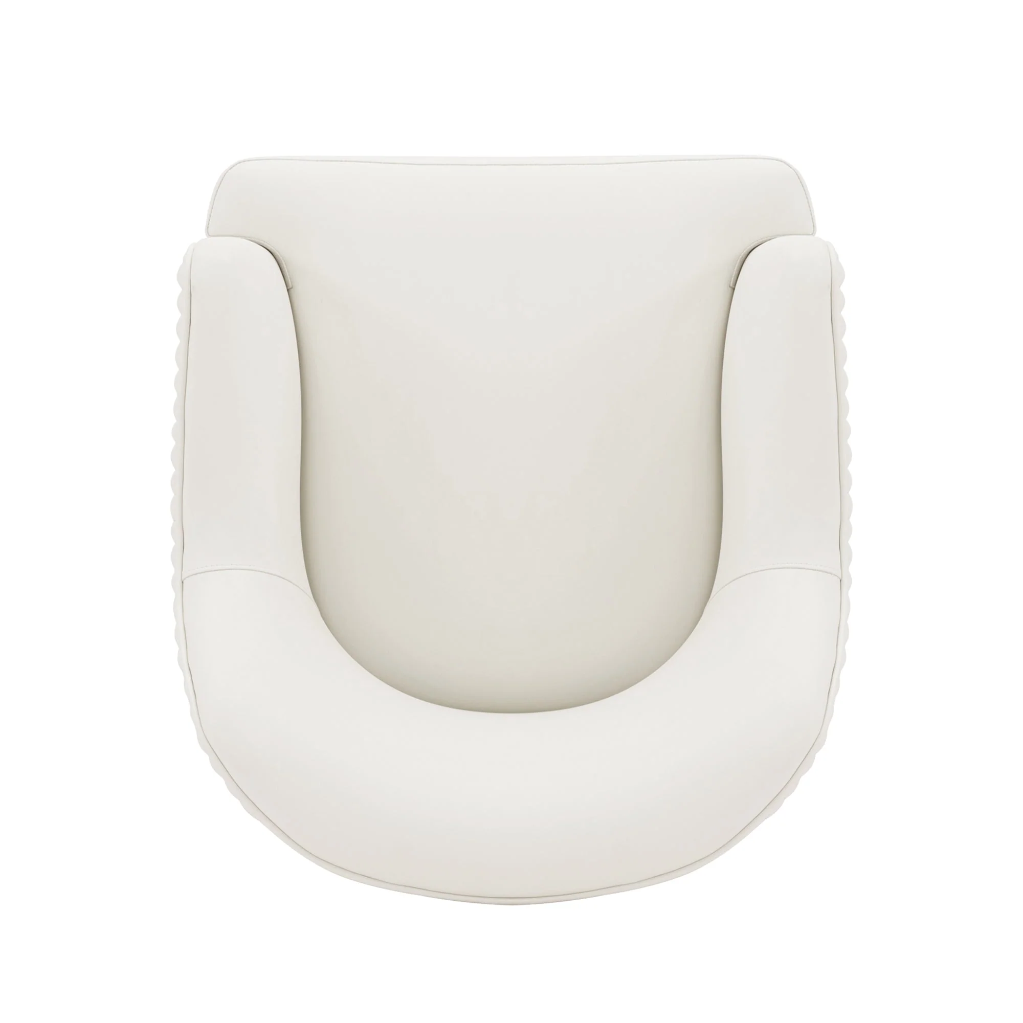Raya Dining Armchair in Cream (set of 2) - Image 9