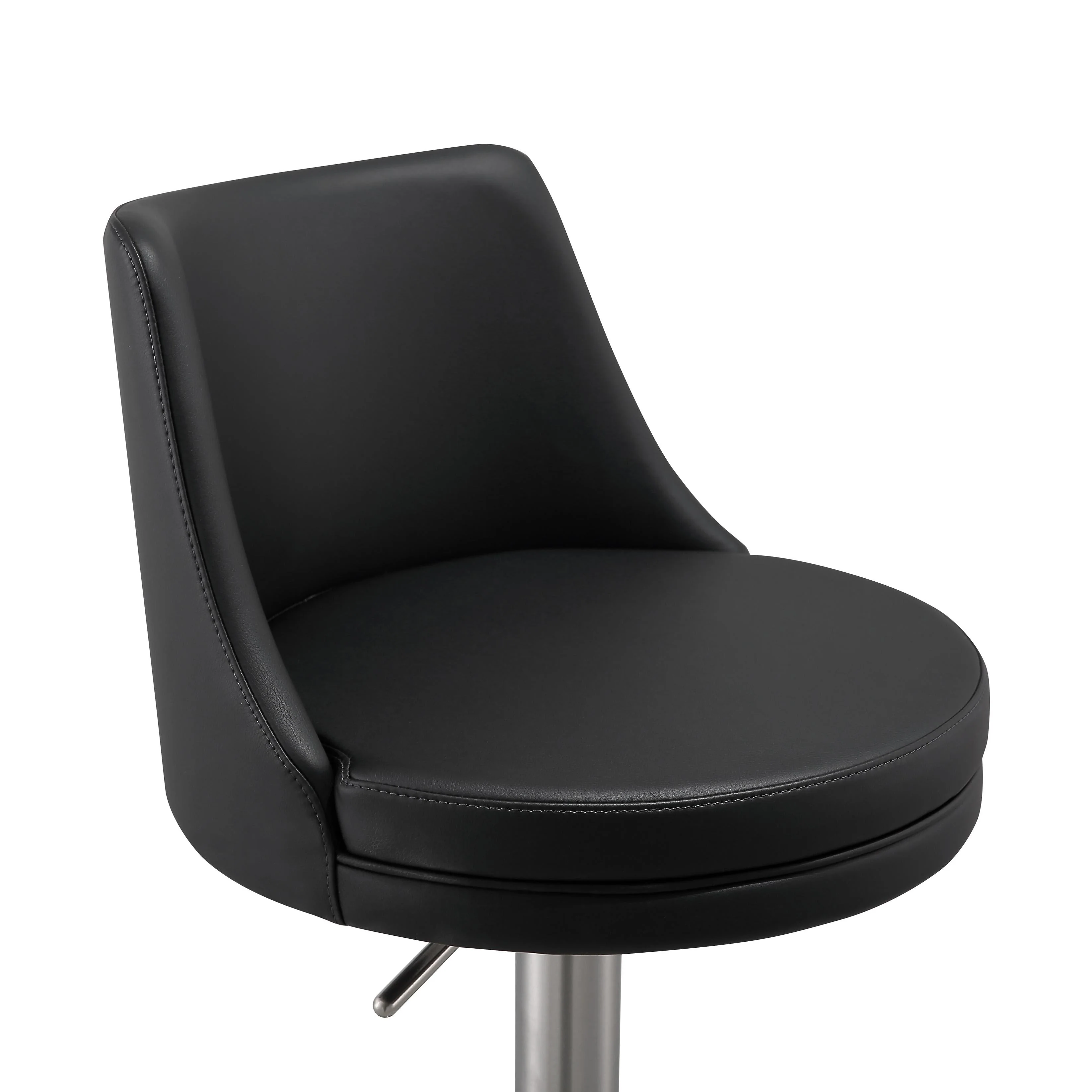 Reagan Performance Vegan Leather Adjustable Stool - Image 15
