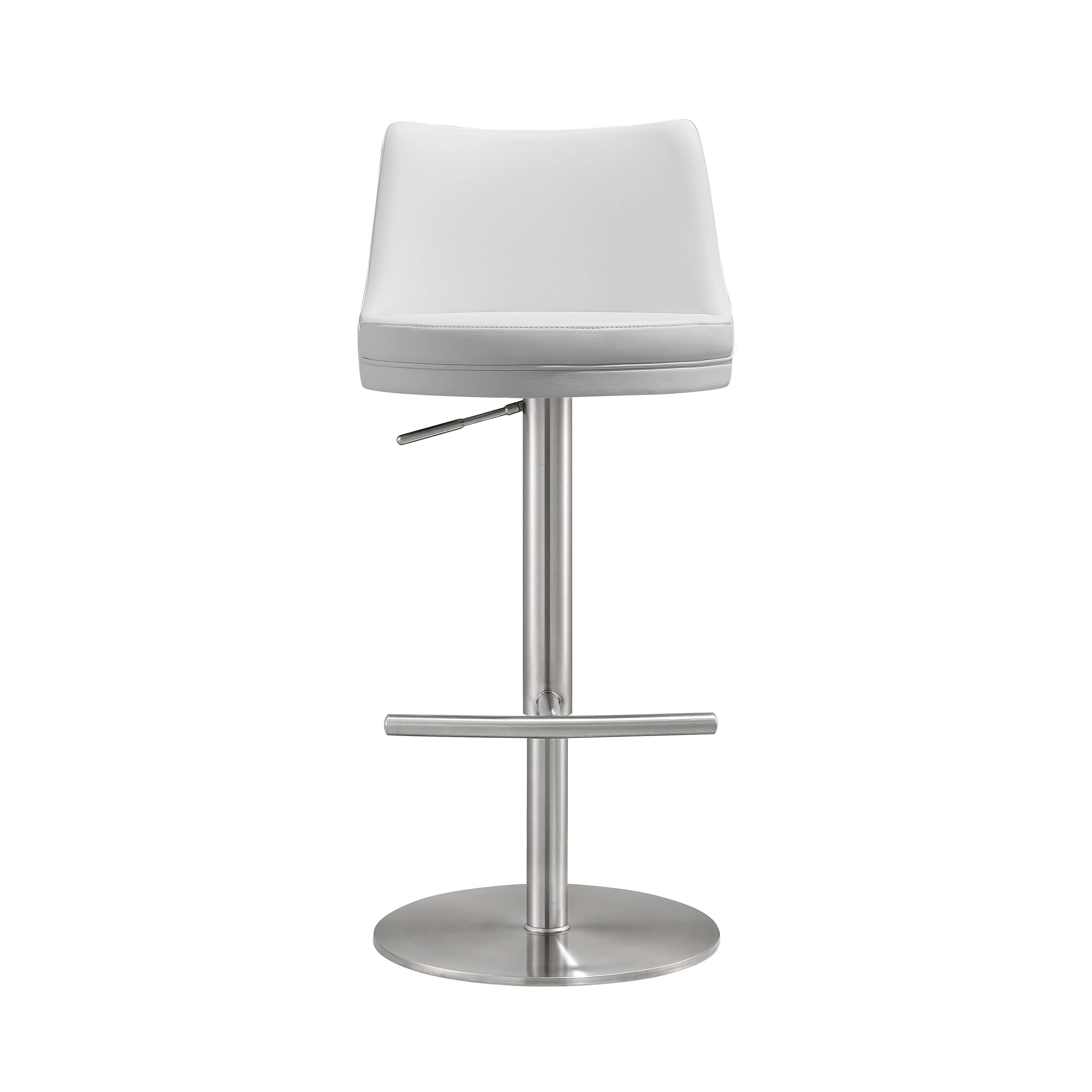 Reagan Performance Vegan Leather Adjustable Stool - Image 20
