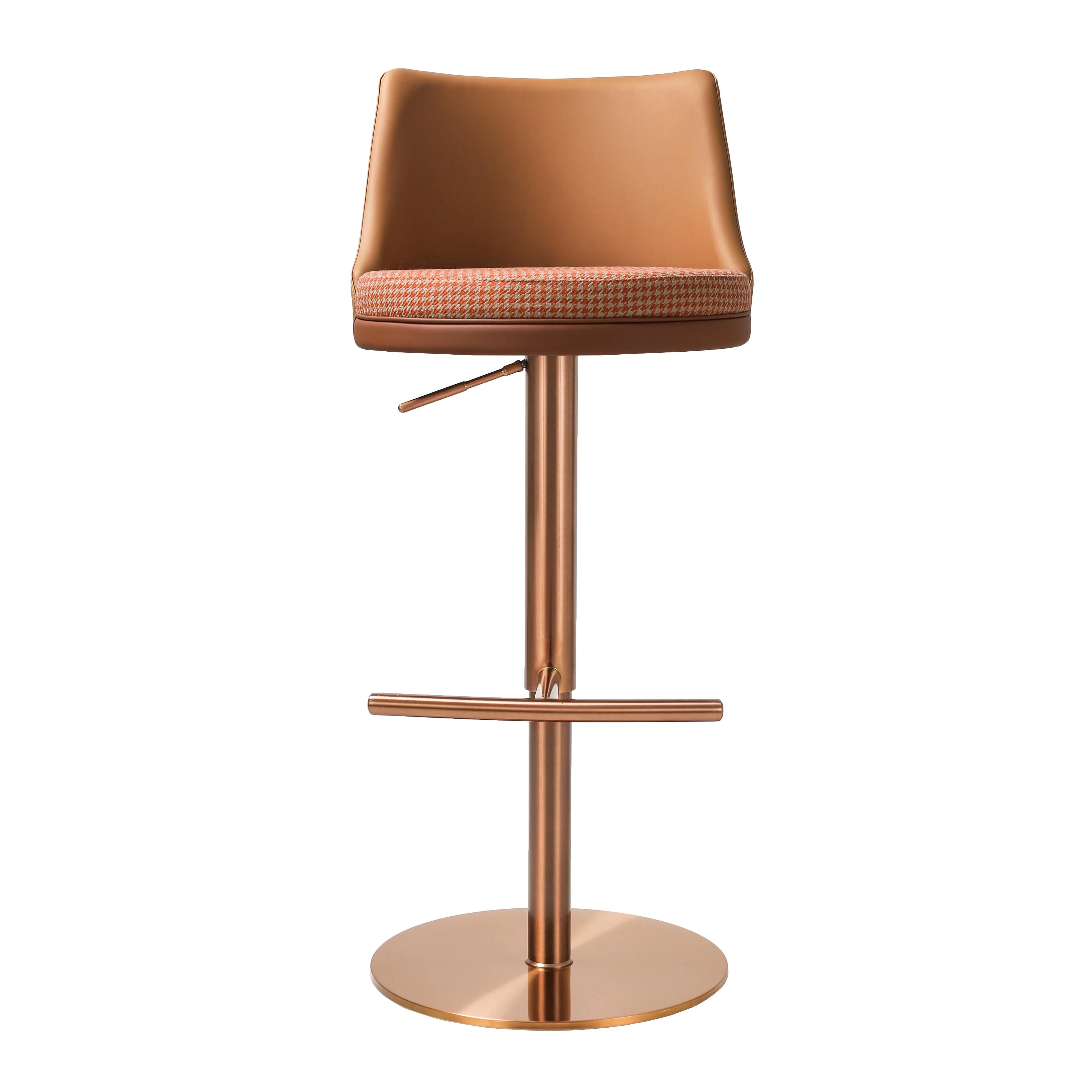 Reagan Performance Vegan Leather Adjustable Stool - Image 28