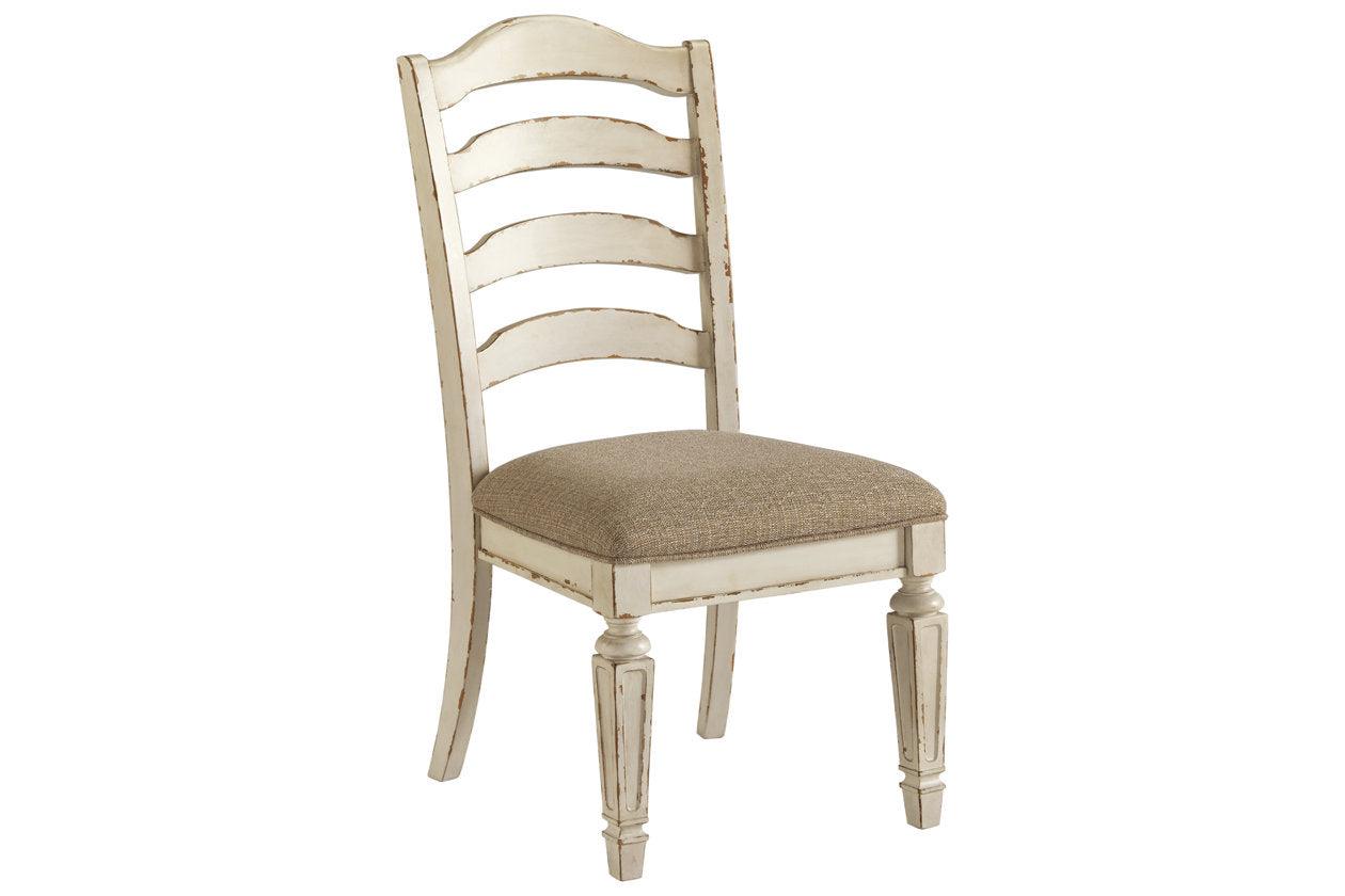 Realyn Chipped White Dining Chair, Set of 2 - Image 5