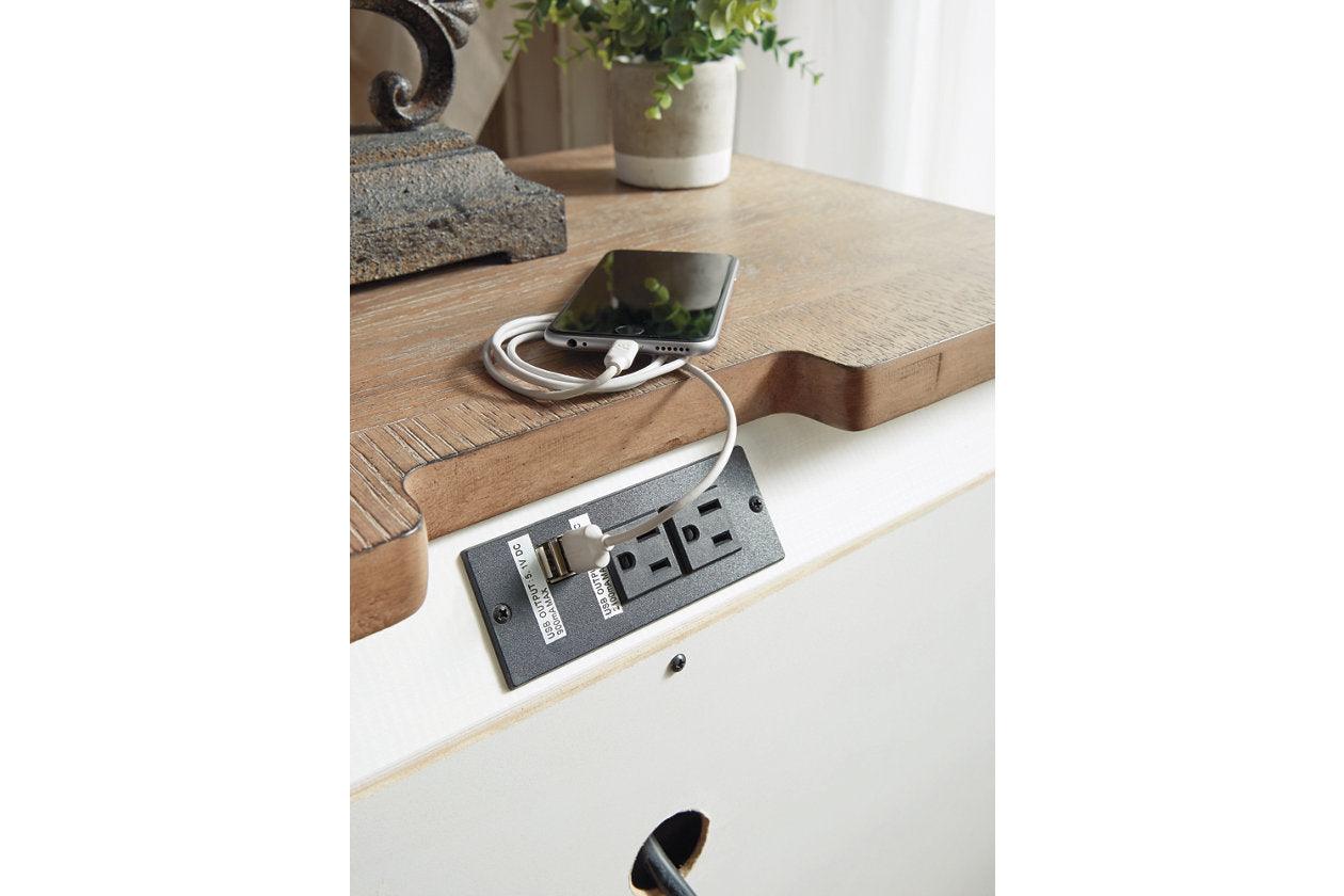 Realyn Two-tone Nightstand - Image 5