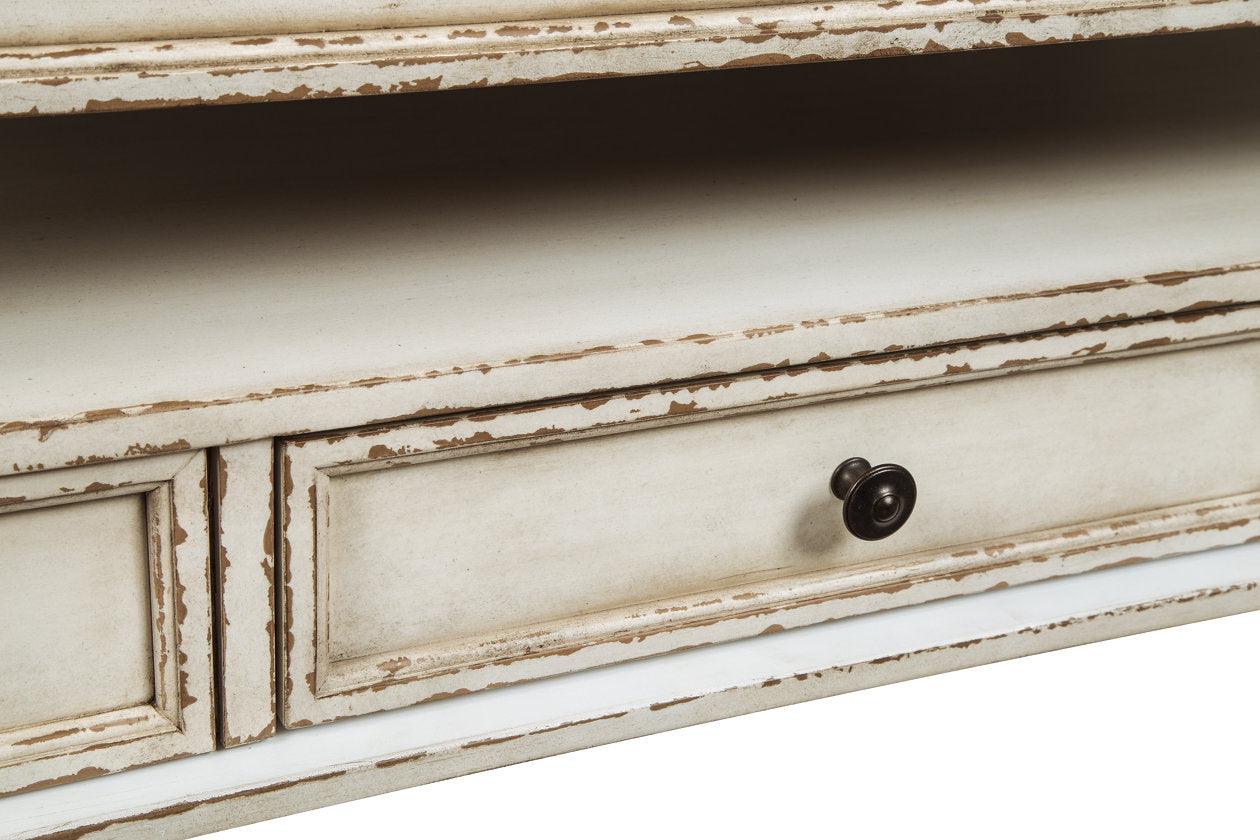 Realyn White/Brown Coffee Table with Lift Top - Image 9