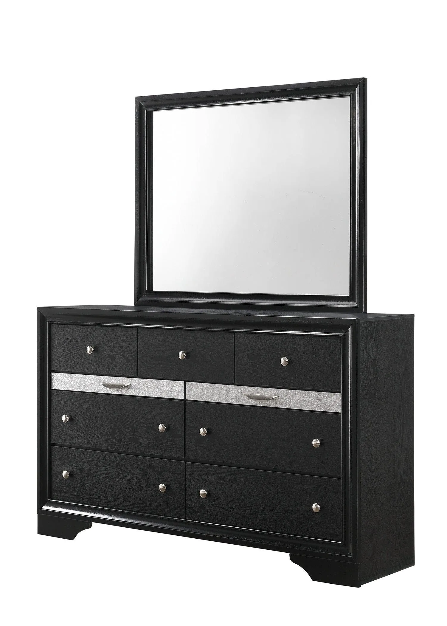 Regata Black and Silver Dresser