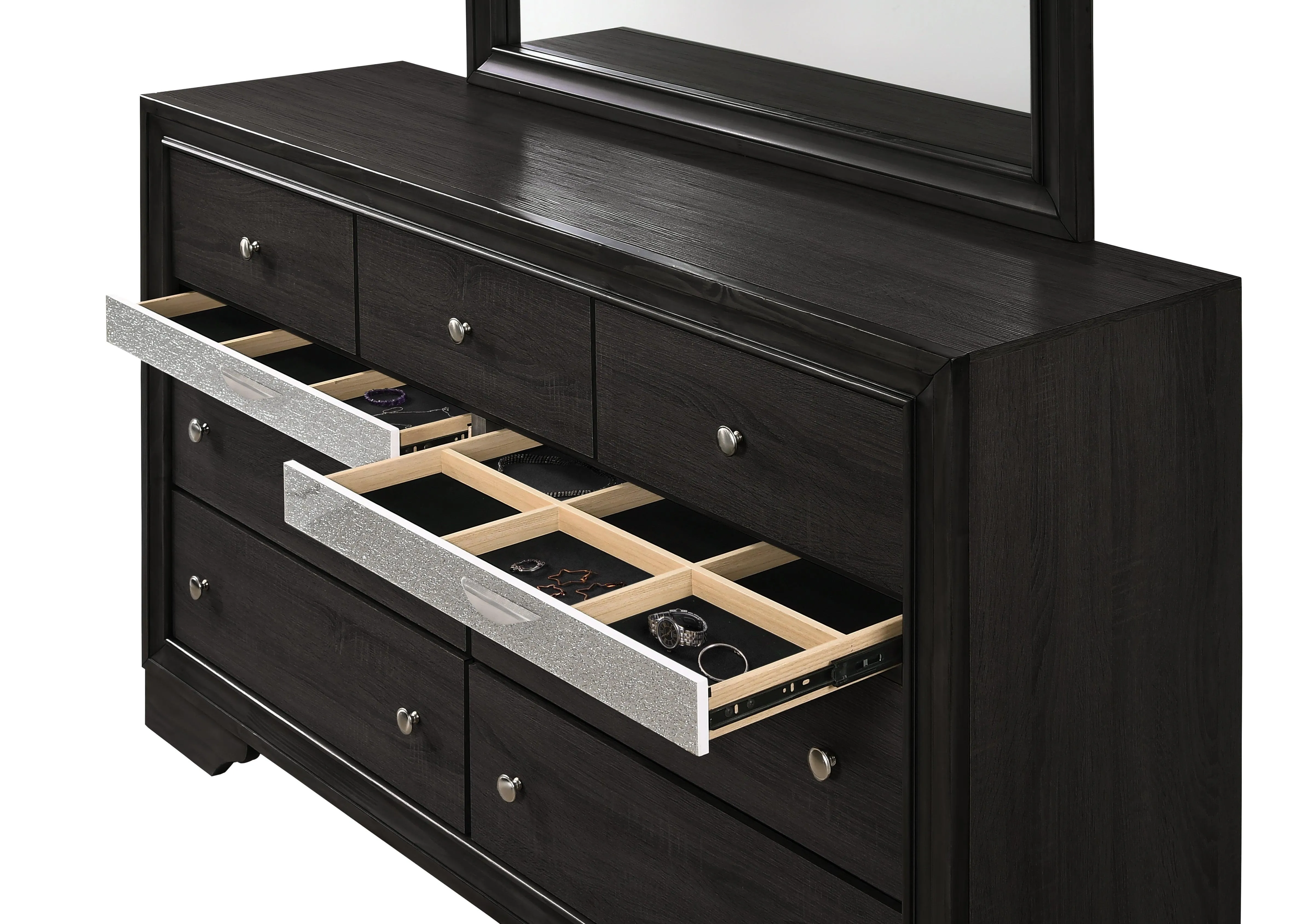 Regata Black and Silver Dresser - Image 4