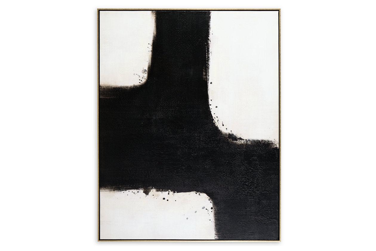 Reighlea Black/White Wall Art - Image 3