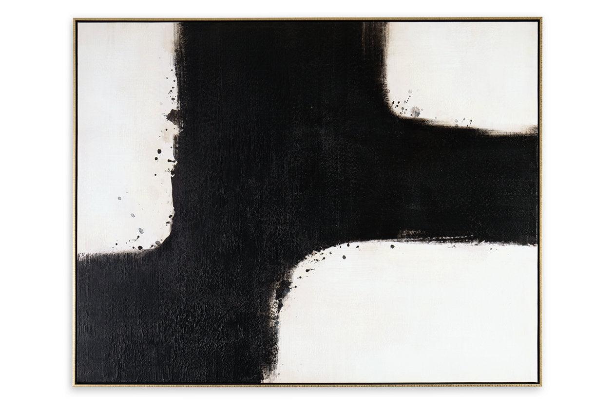 Reighlea Black/White Wall Art - Image 4