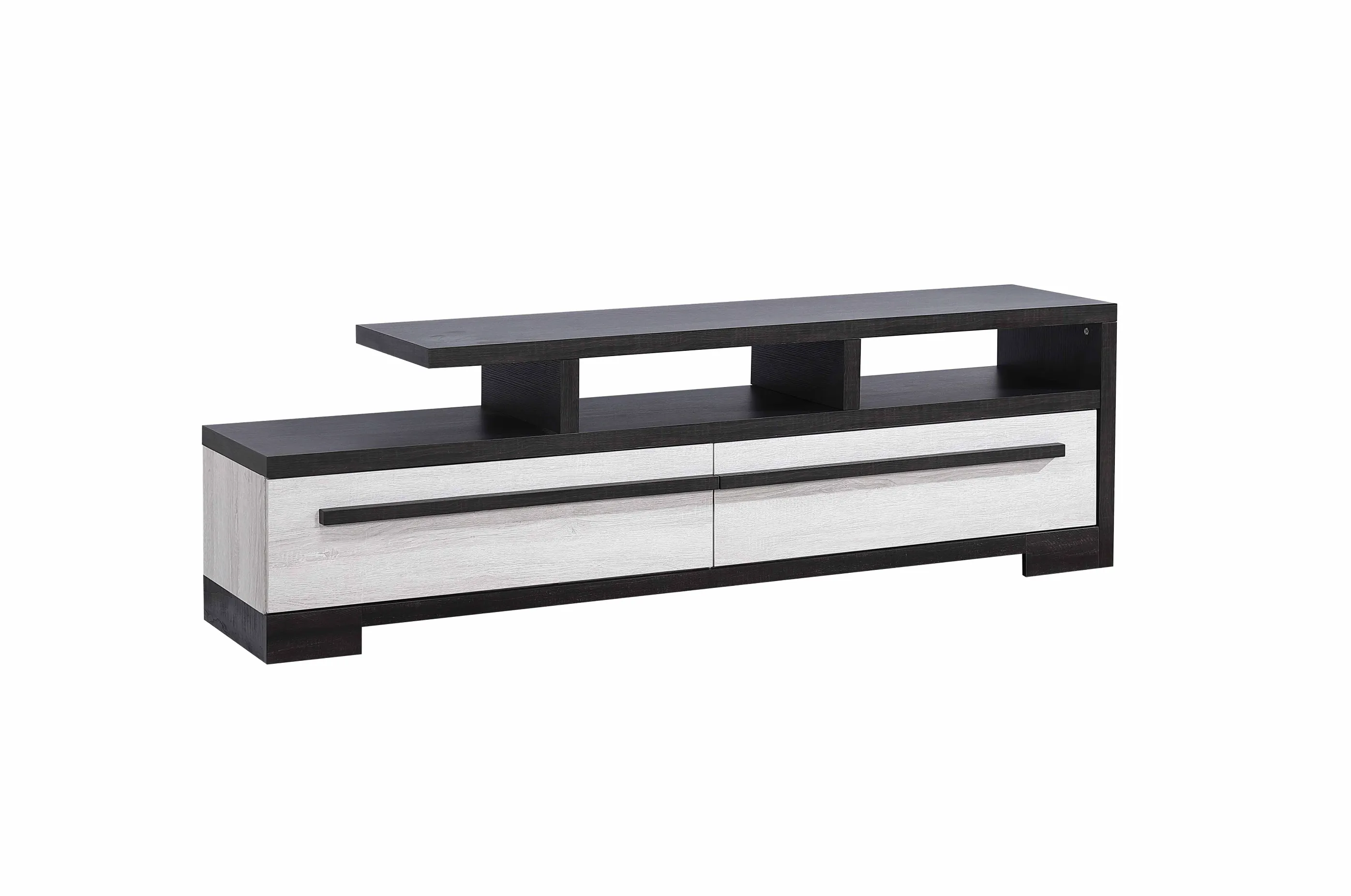 Remington Black and White 72" TV Stand