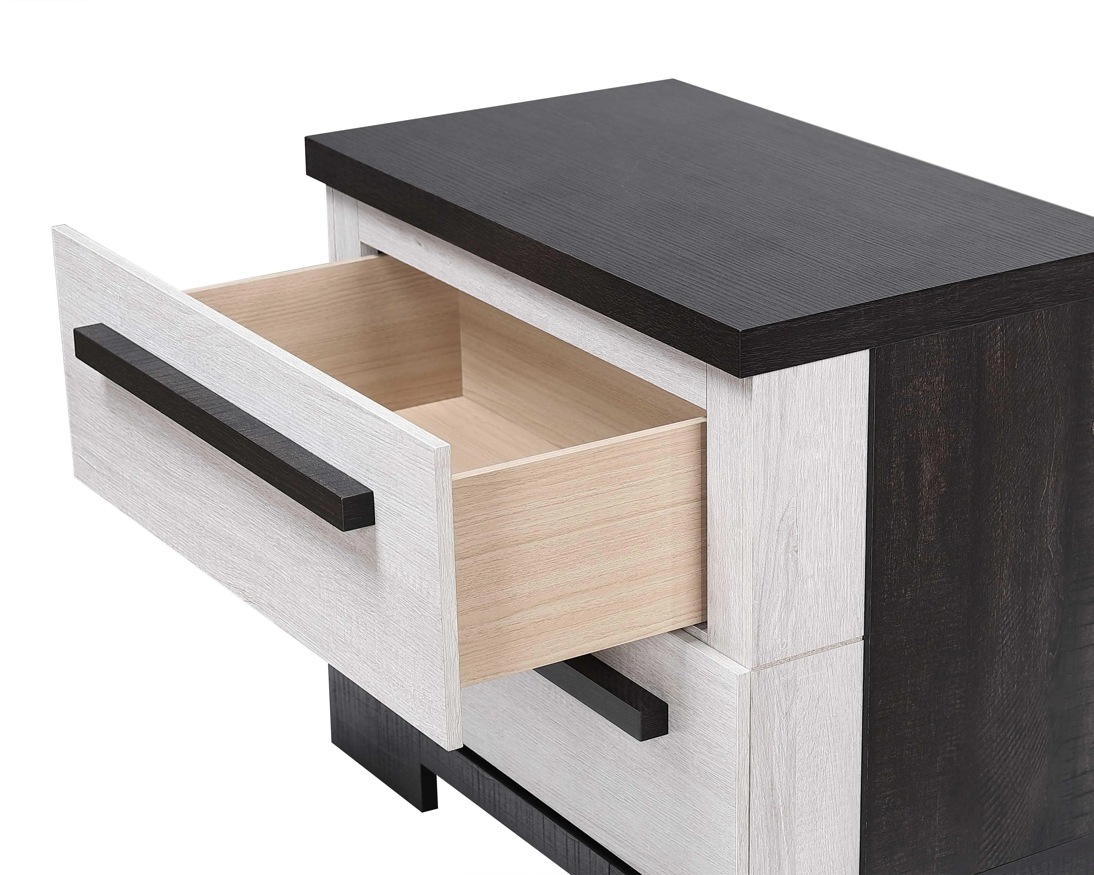 Remington Black and White Nightstand - Image 3