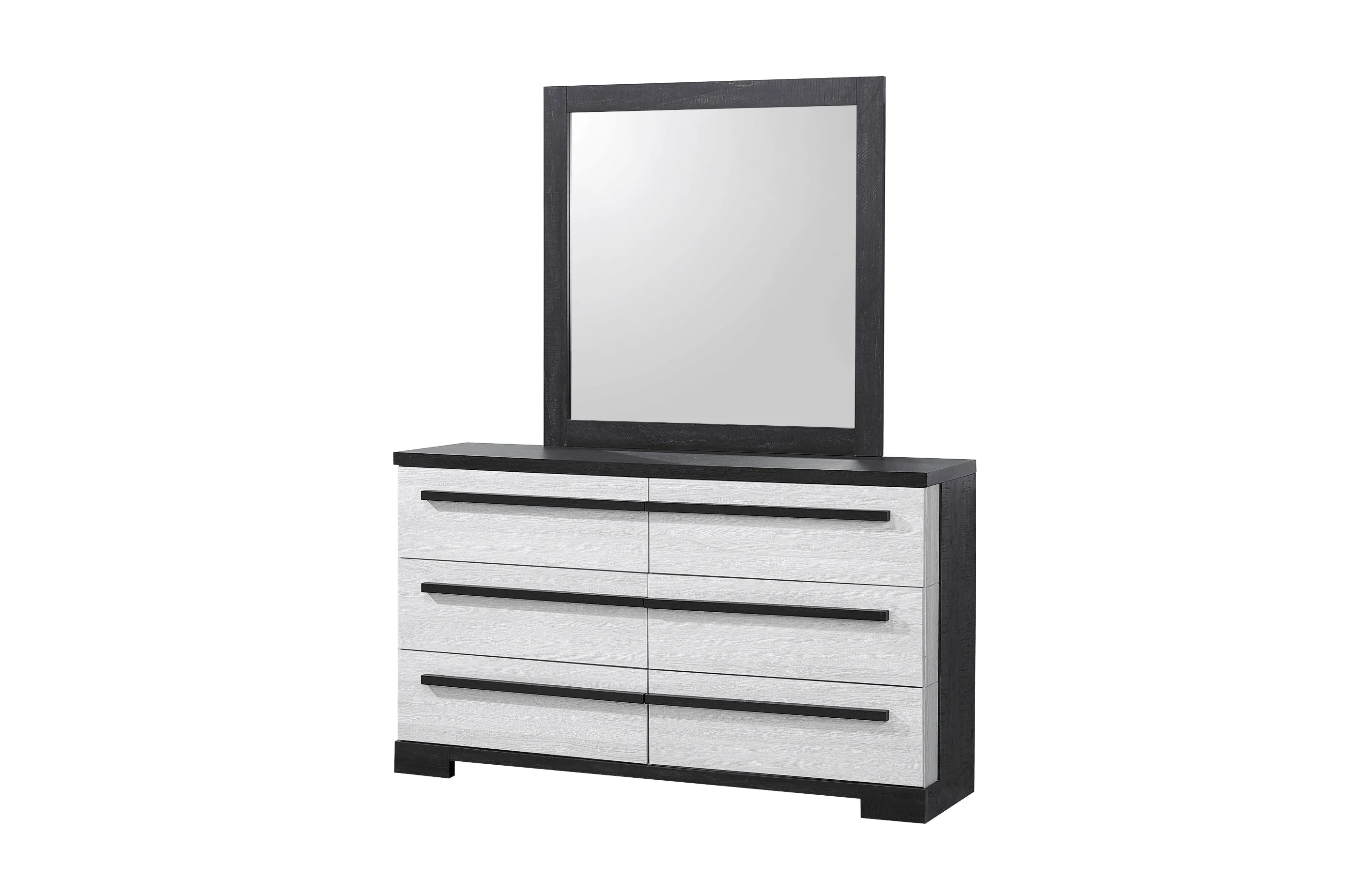 Remington Black and White Panel Bedroom Set - Image 3