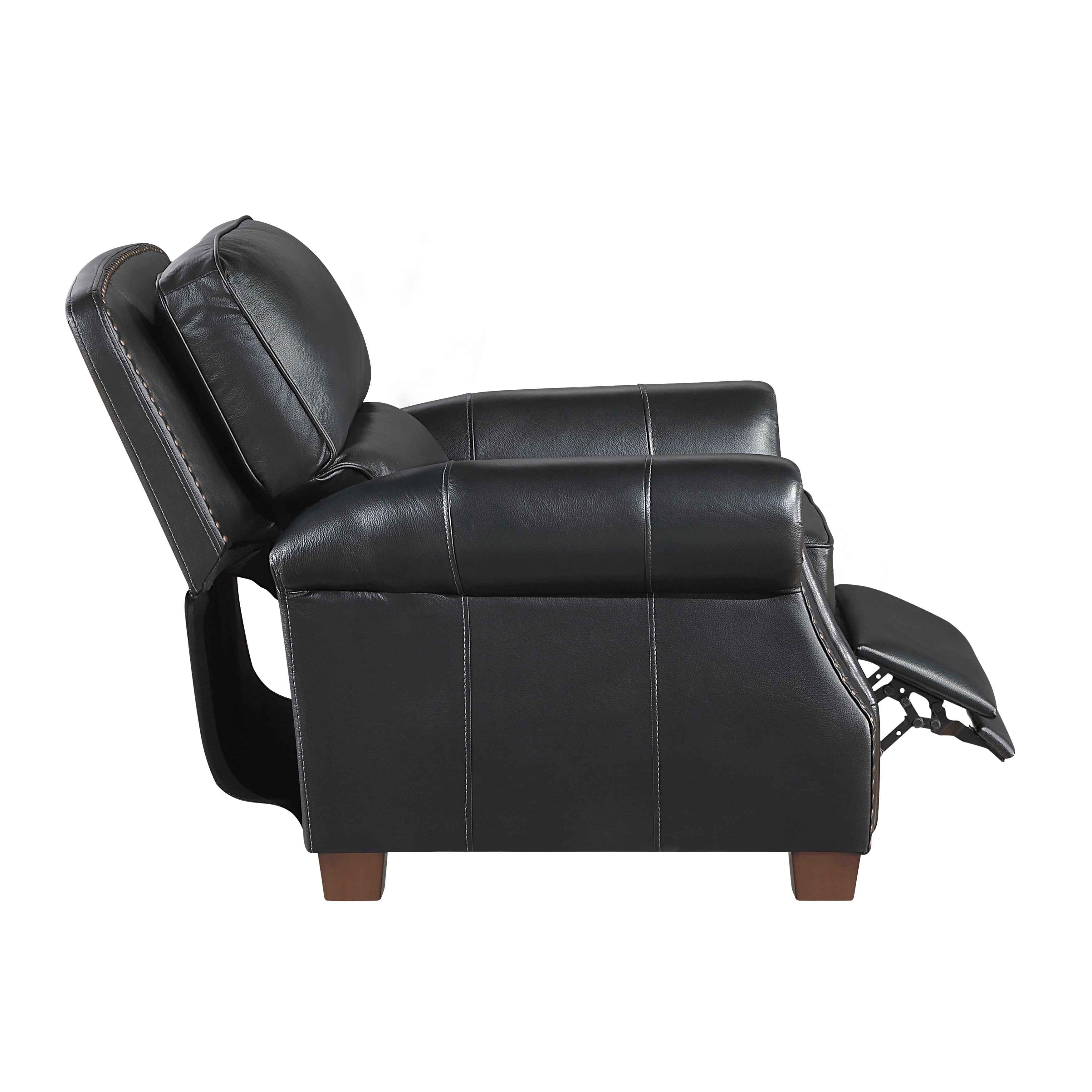 Remington Black Leather Living Room Set - Image 16