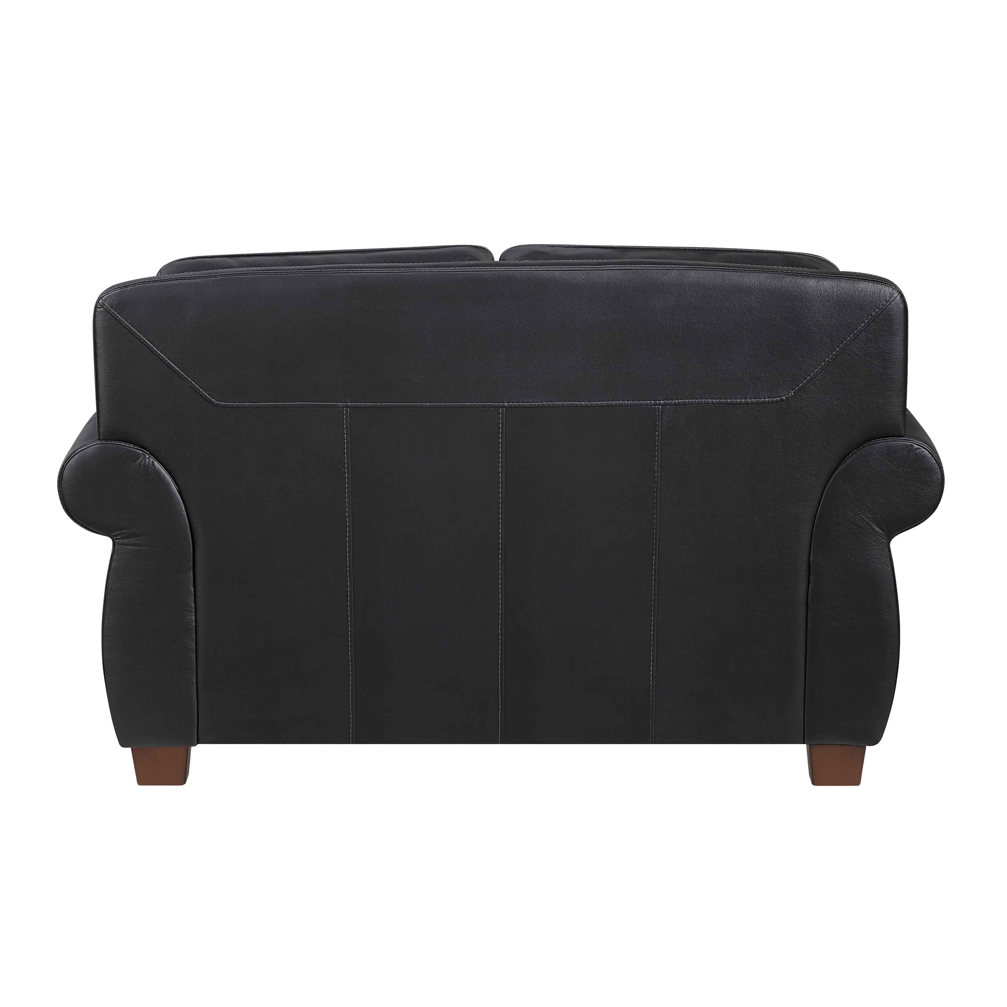 Remington Black Leather Living Room Set - Image 8
