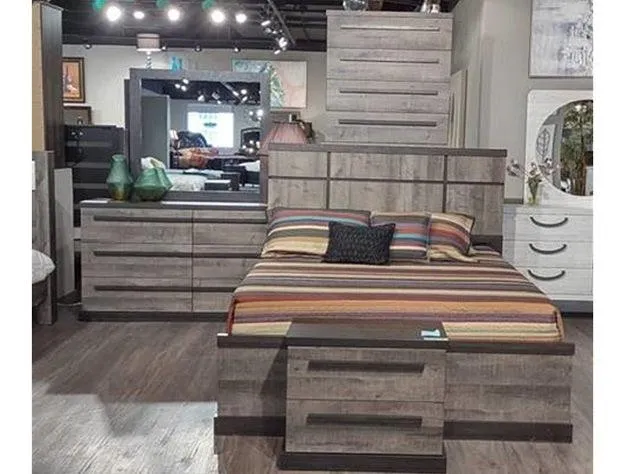 Remington Brown and Gray Nightstand - Image 3