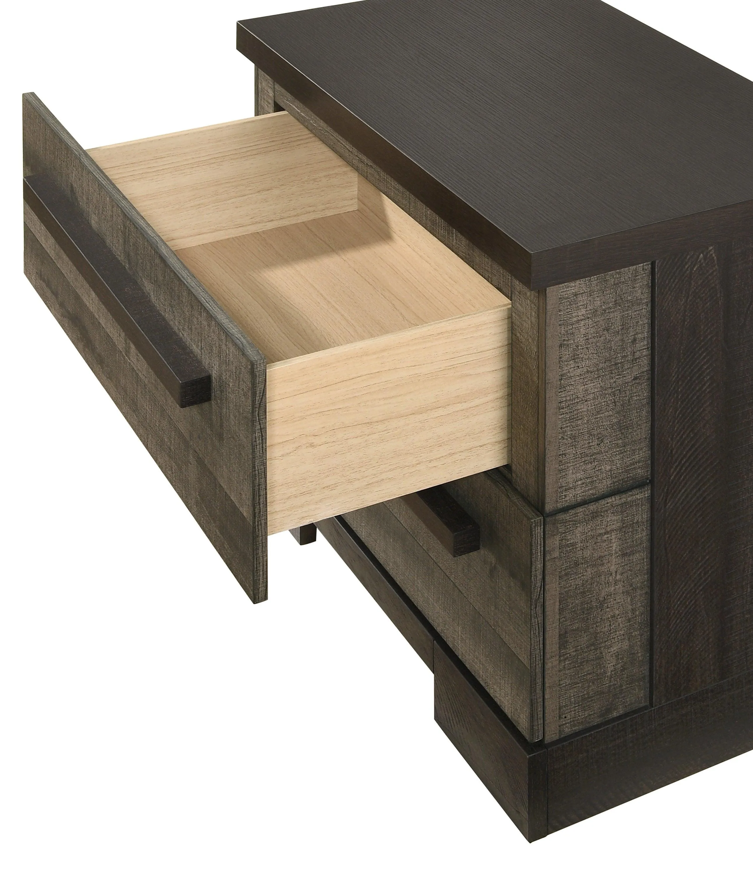 Remington Brown and Gray Nightstand - Image 4