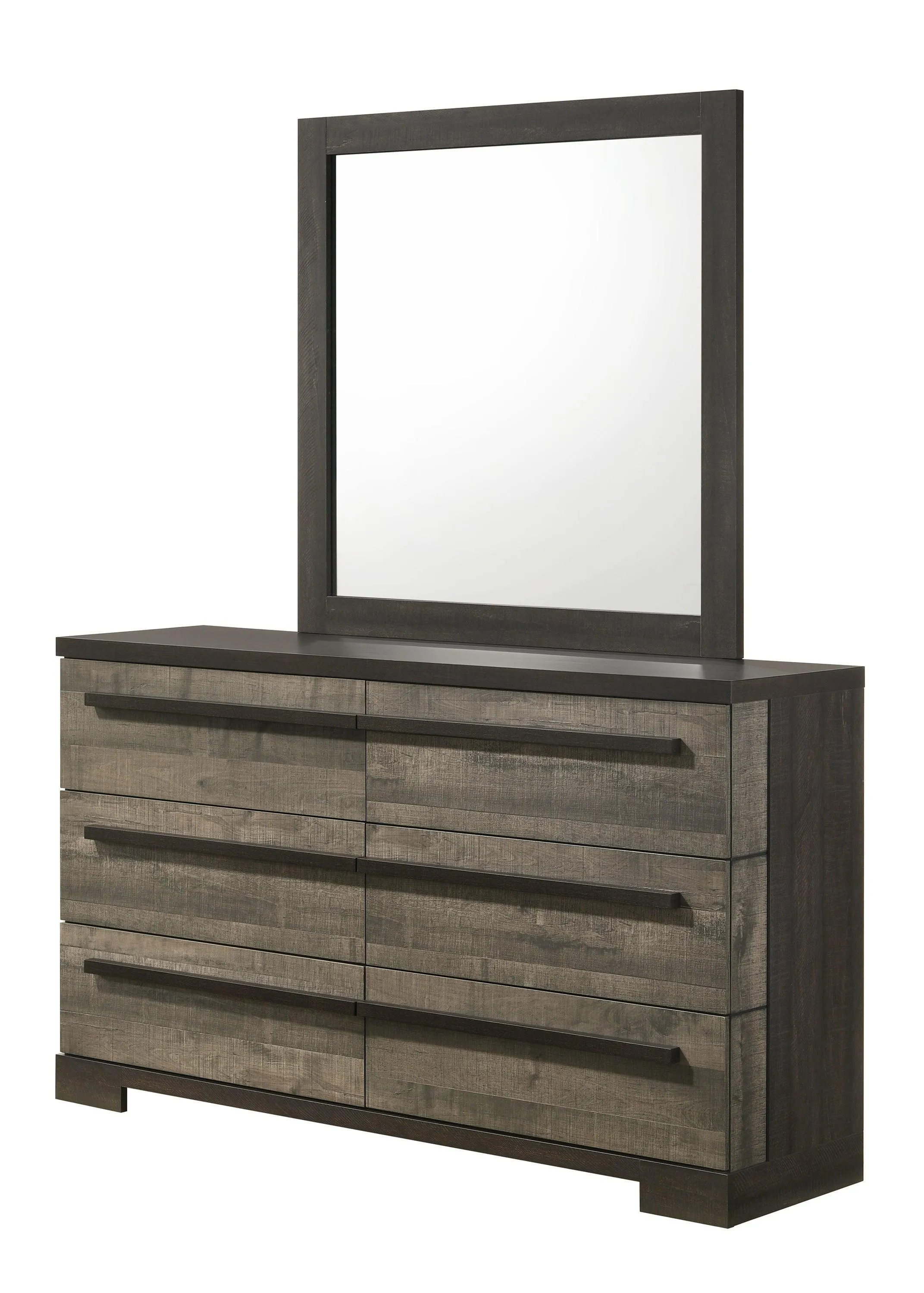 Remington Brown and Gray Panel Bedroom Set - Image 3