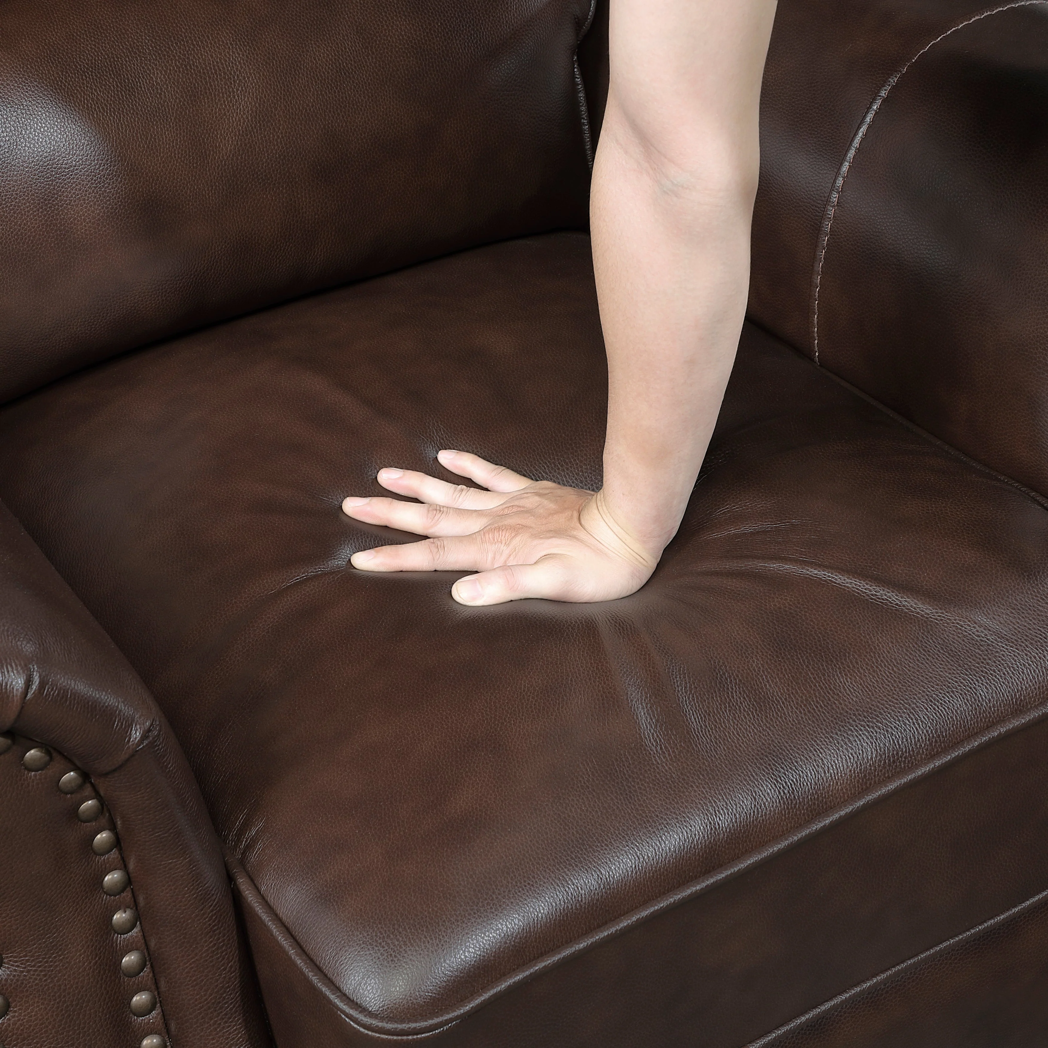 Remington Brown Sofa - Image 5