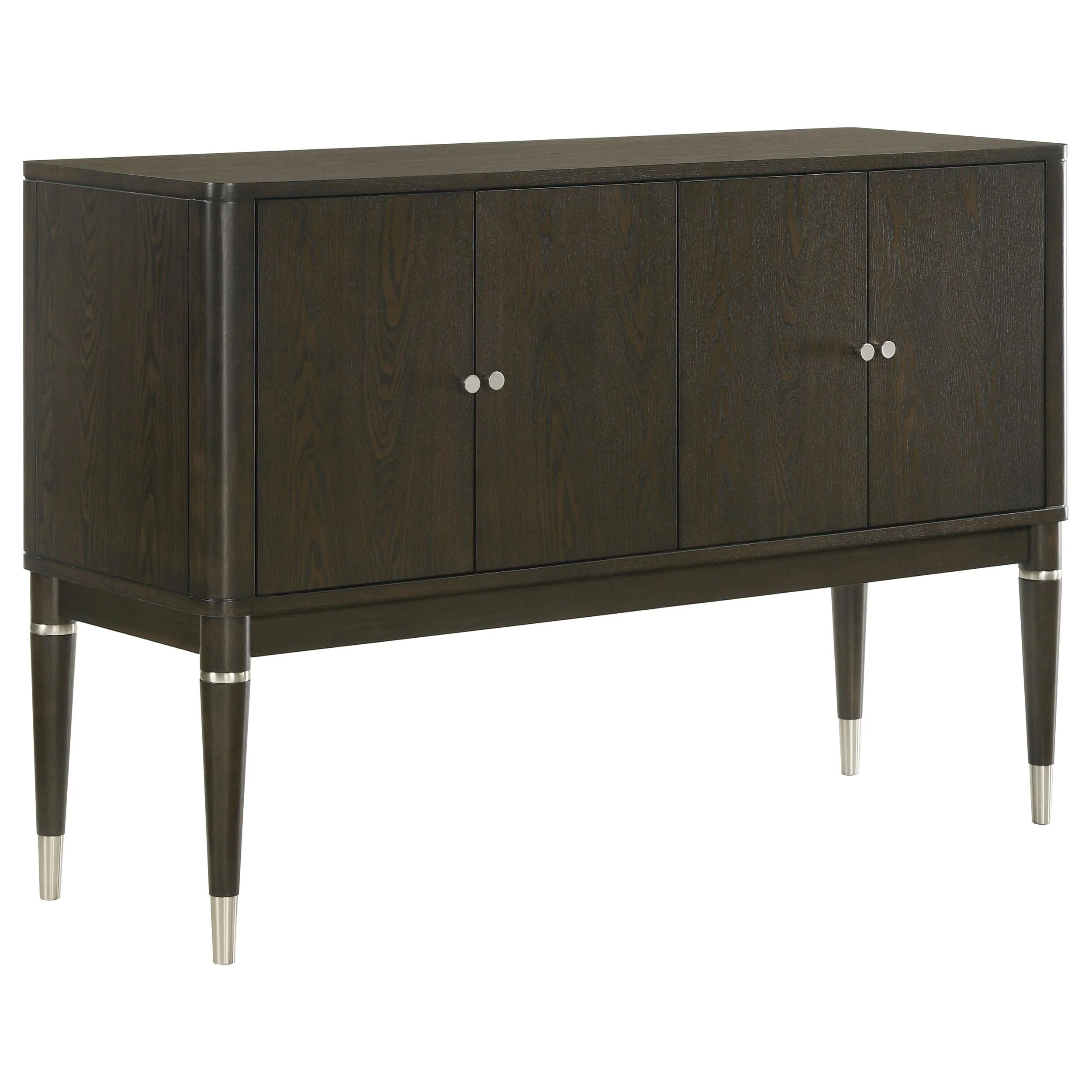 Reseda Ash Brown 4-Door Dining Sideboard Server - Image 2