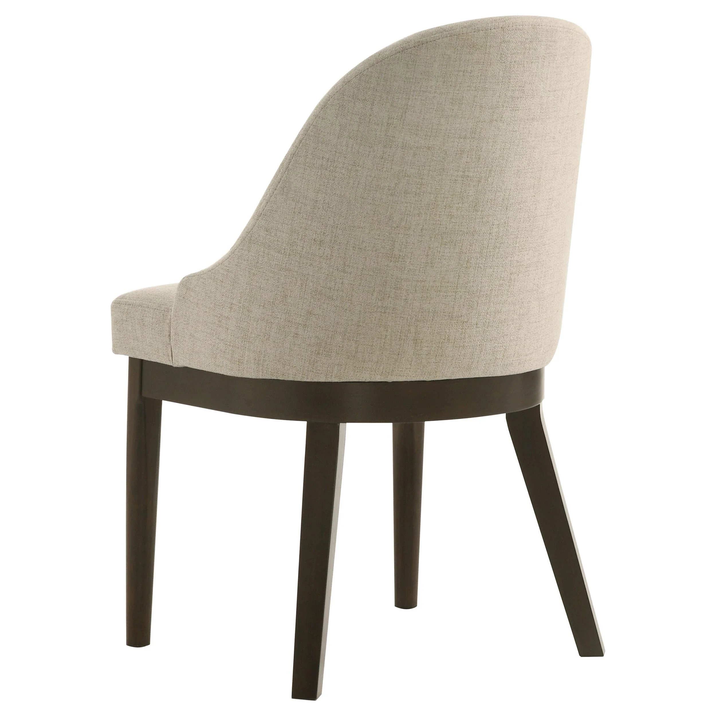 Reseda Oatmeal Upholstered Dining Side Chair, Set of 2 - Image 7