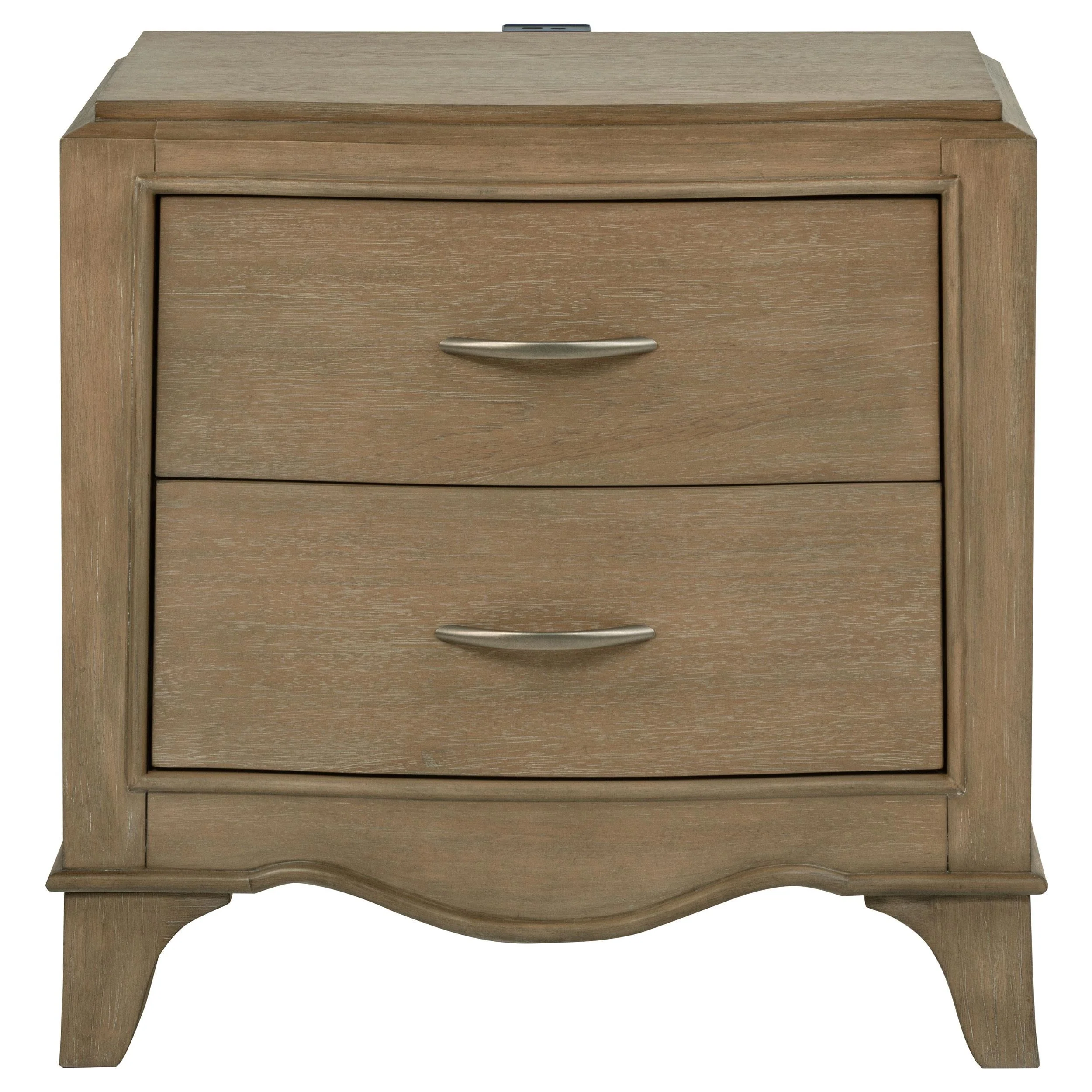 Revello Washed Mango 2-Drawer Nightstand - Image 3