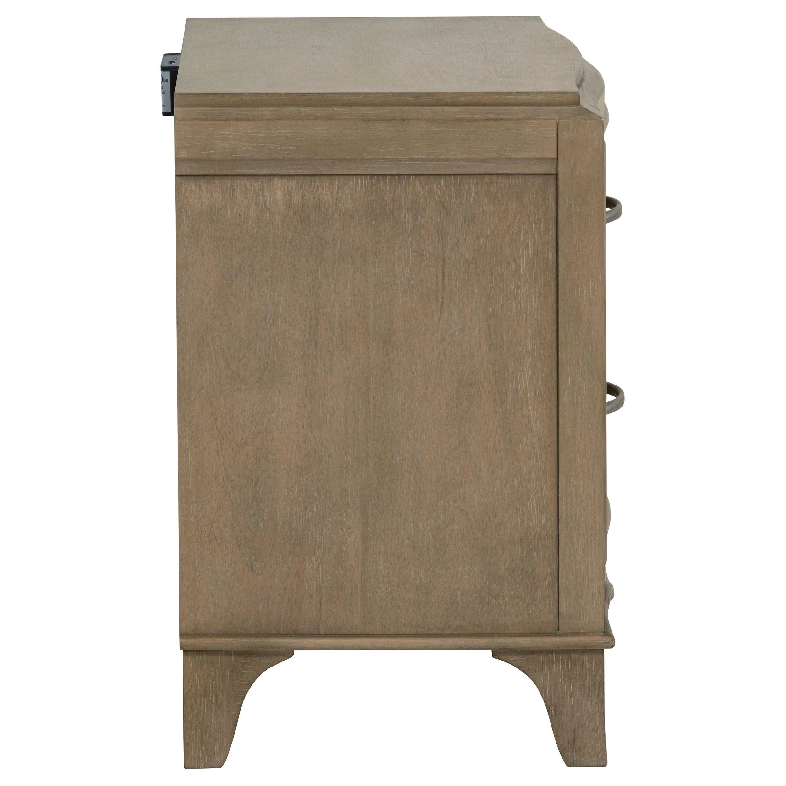 Revello Washed Mango 2-Drawer Nightstand - Image 9