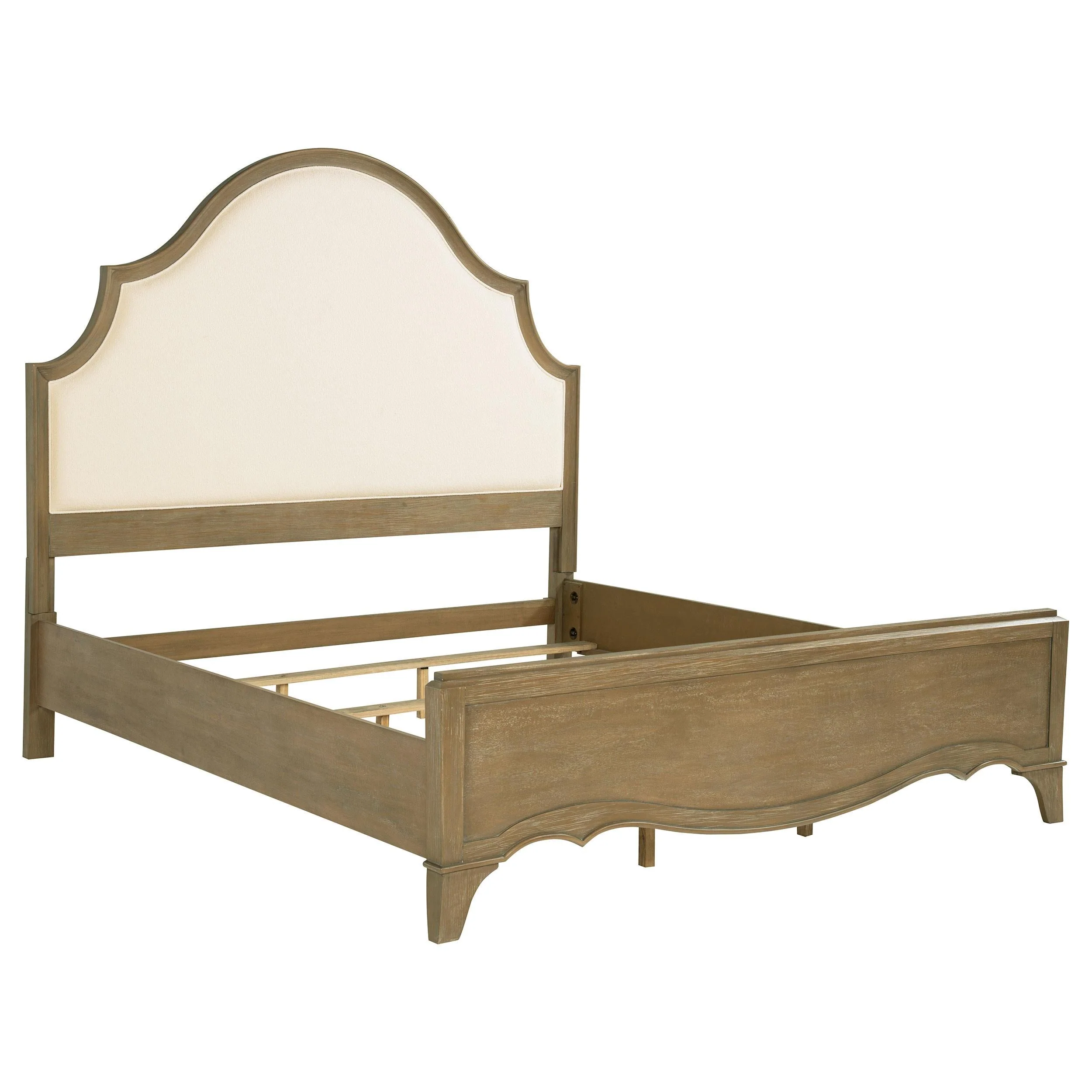 Revello Washed Mango Queen Panel Bed - Image 4