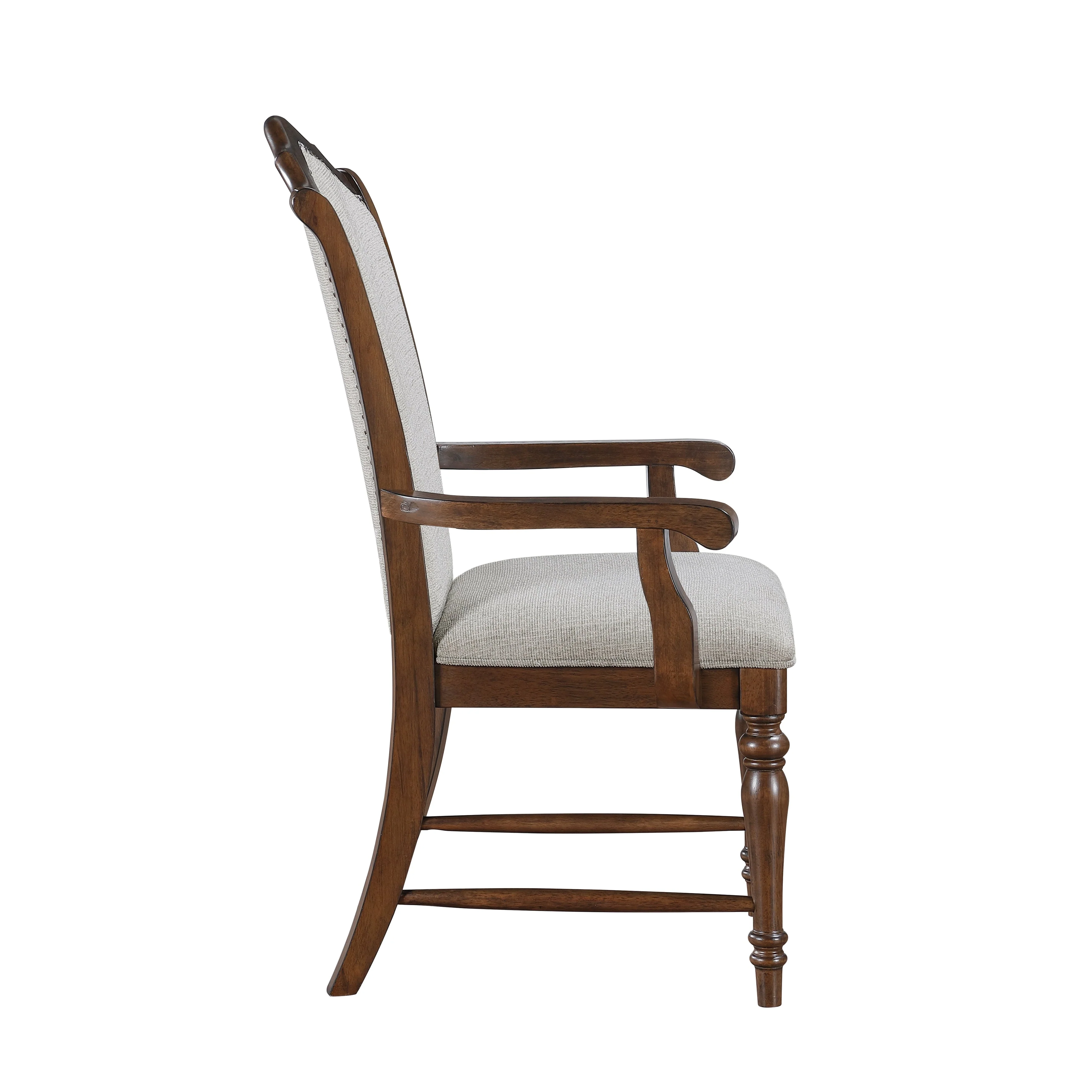 Rexford Cherry Dining Arm Chair, Set of 2 - Image 2