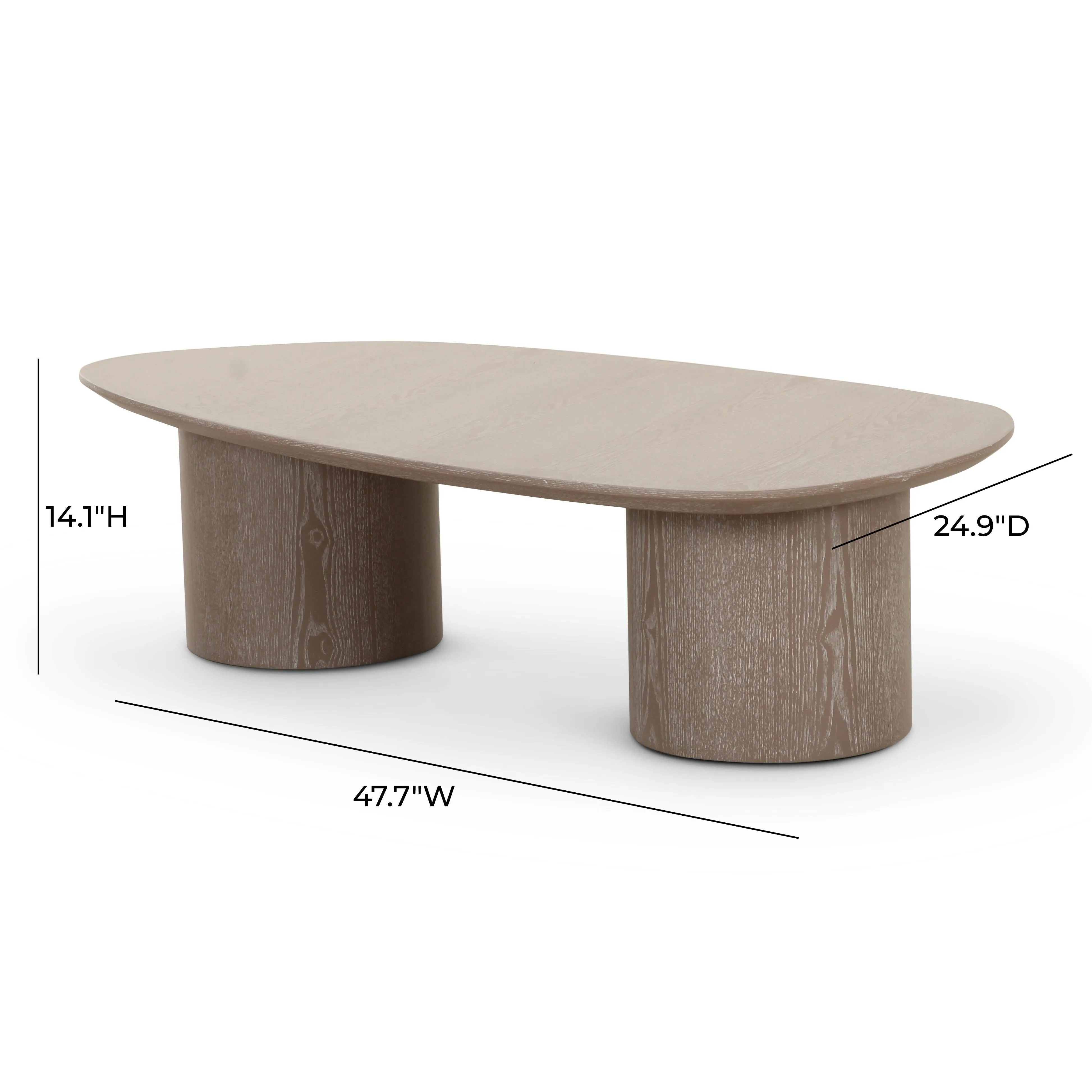 Rhema Washed Ash Oblong Coffee Table - Image 7