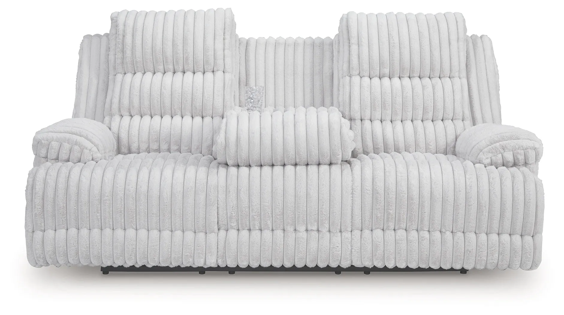 Rhines Falls Alloy Power Reclining Sofa with Drop Down Table - Image 4