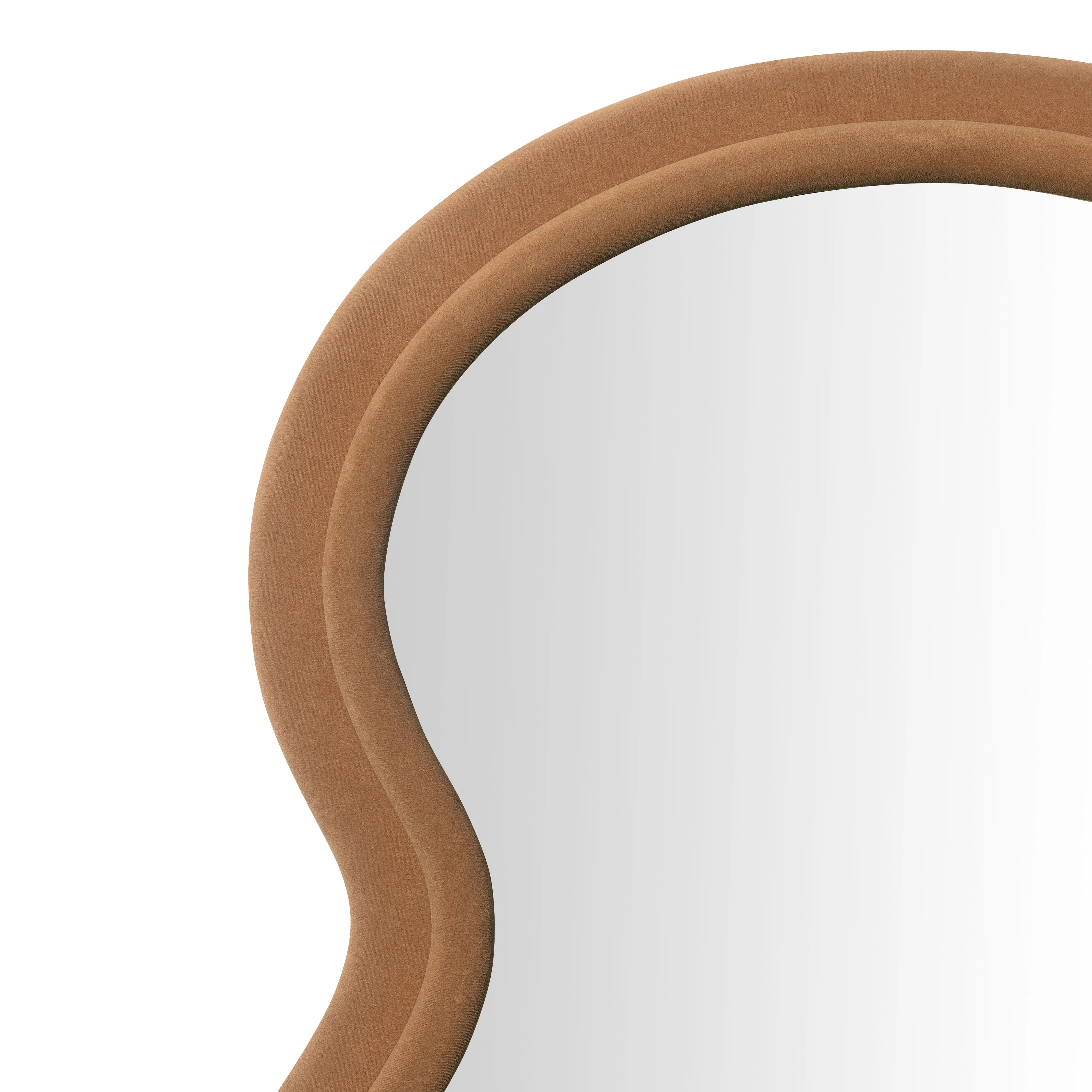 Rhodes Velvet 70" Floor Mirror - Image 10