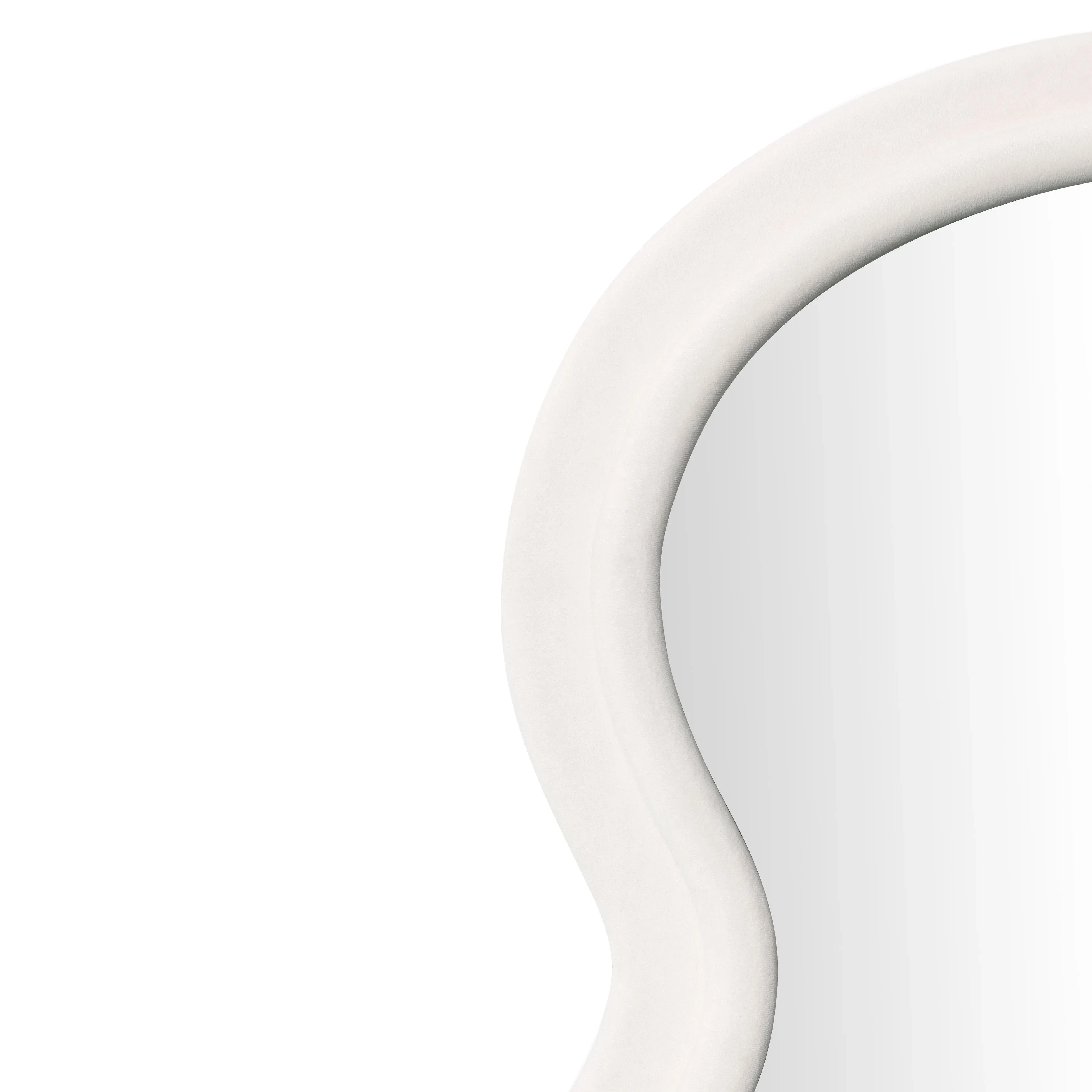 Rhodes Velvet 70" Floor Mirror - Image 4
