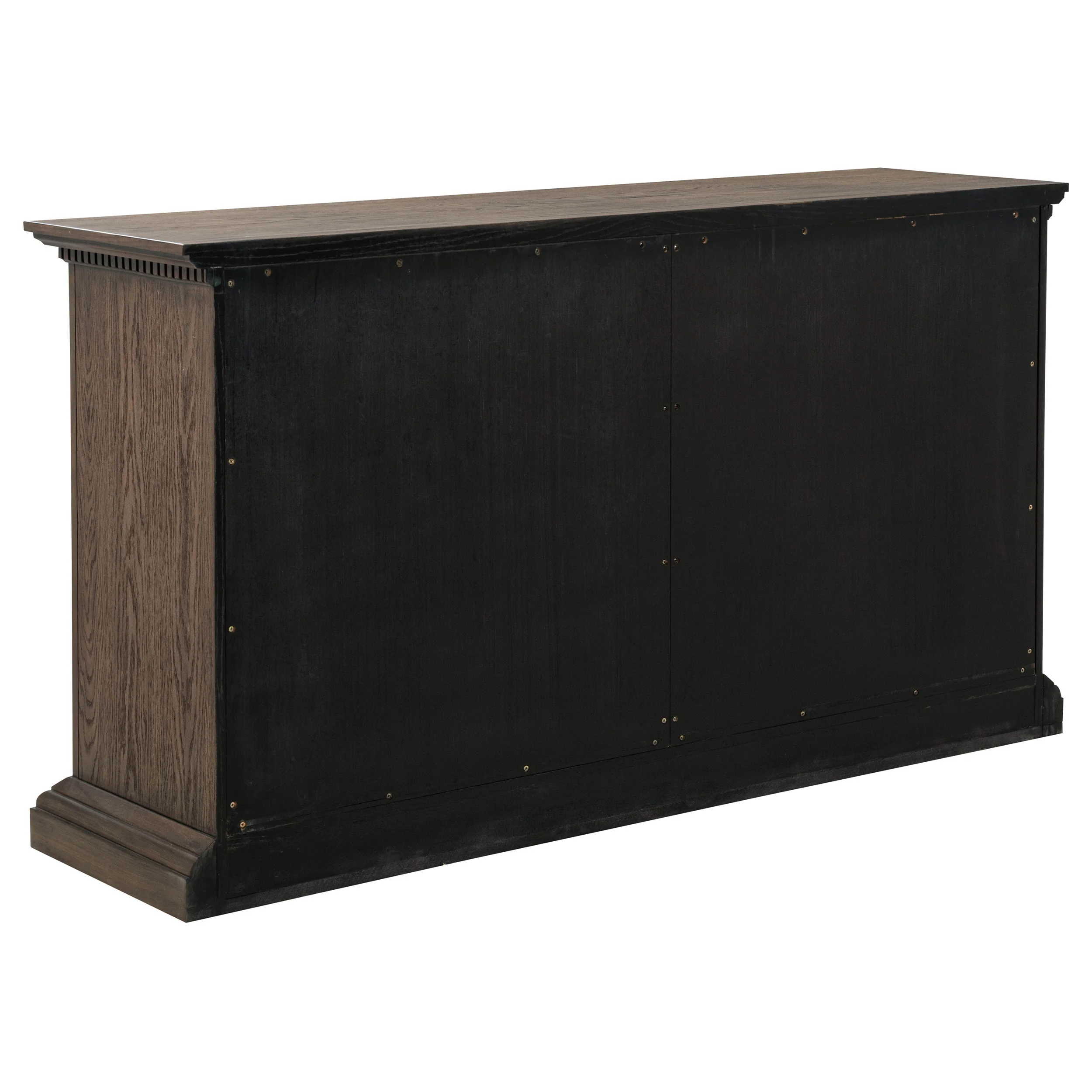 Ridgewell Dark Oak 2-drawer 4-door Dining Server - Image 7