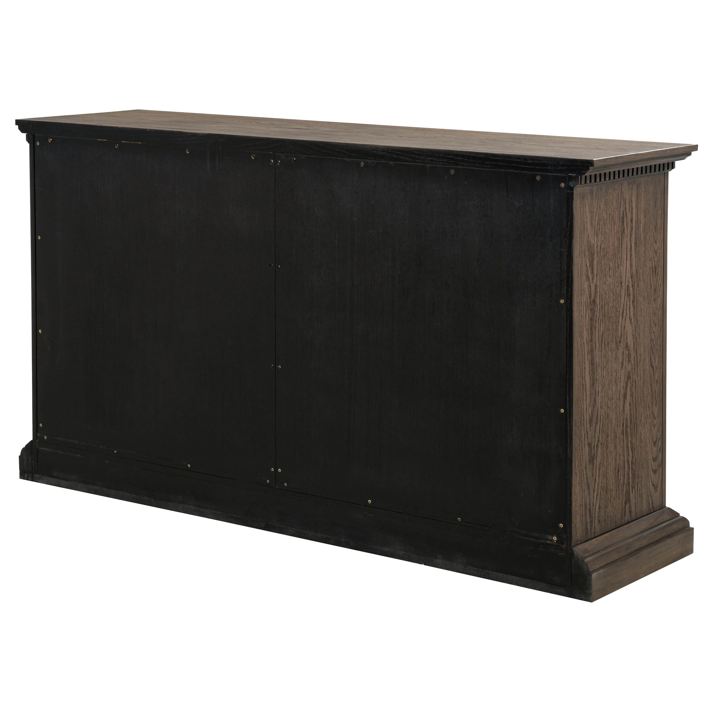 Ridgewell Dark Oak 2-drawer 4-door Dining Server - Image 9