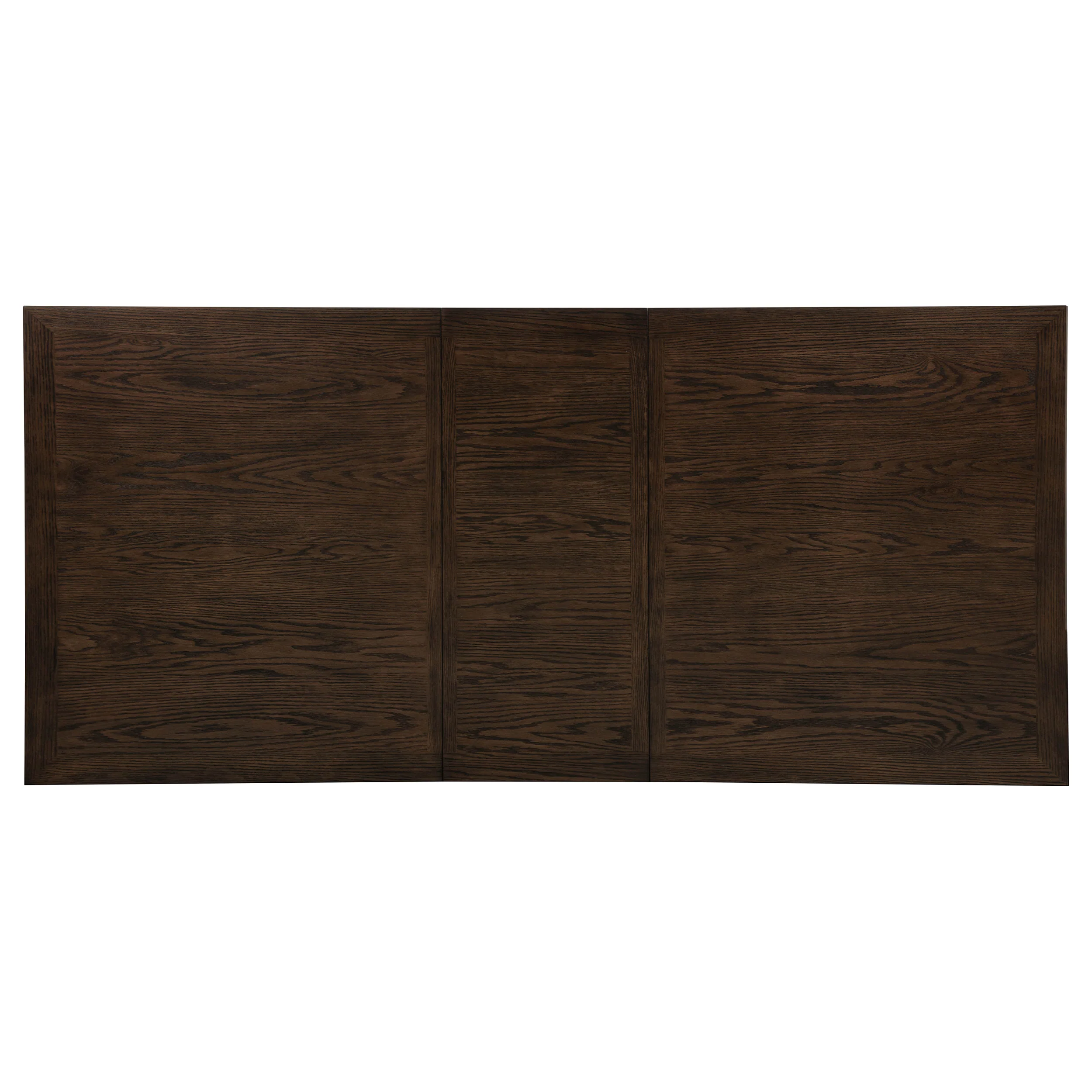Ridgewell Dark Oak Rectangular Trestle Dining Table - Image 11