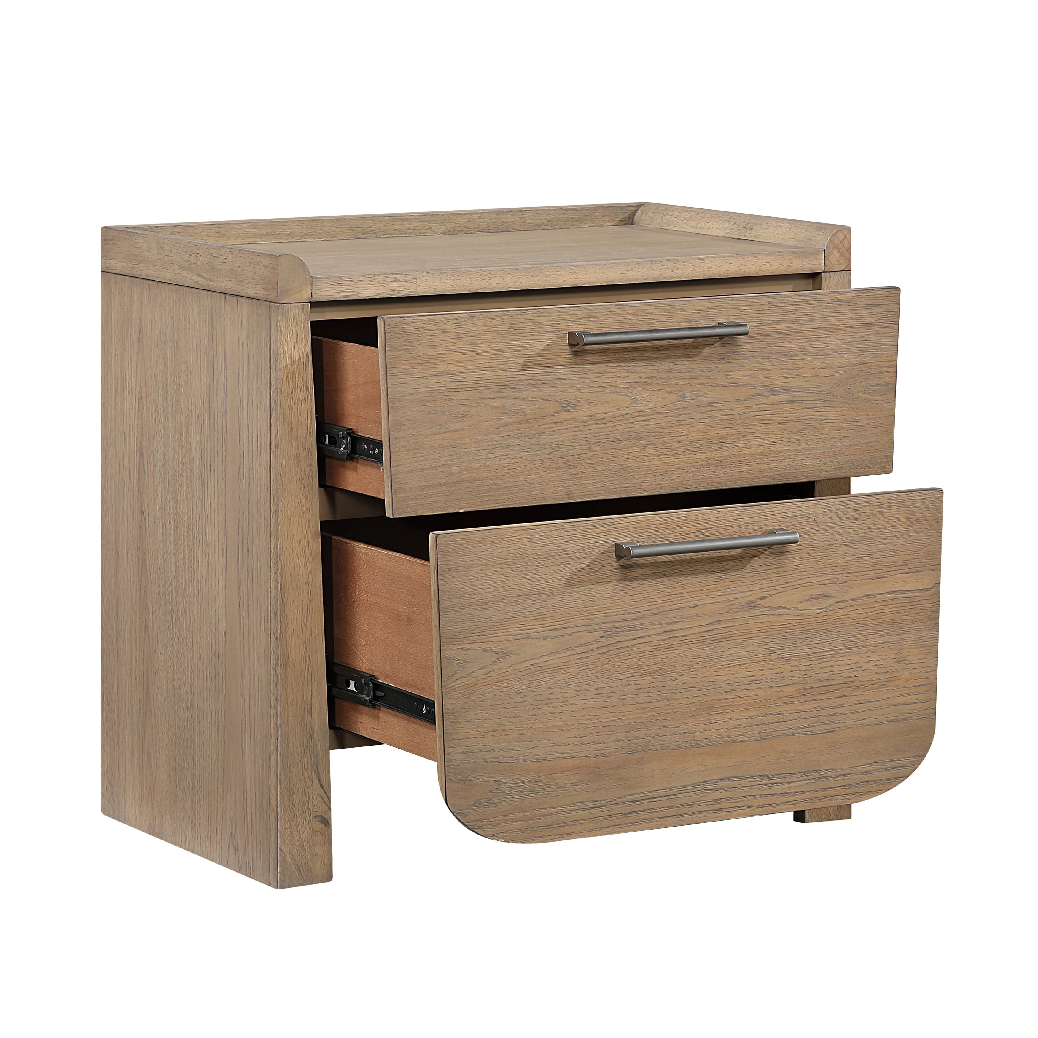 Riley Light Brown Upholstered Bedroom Set - Image 16