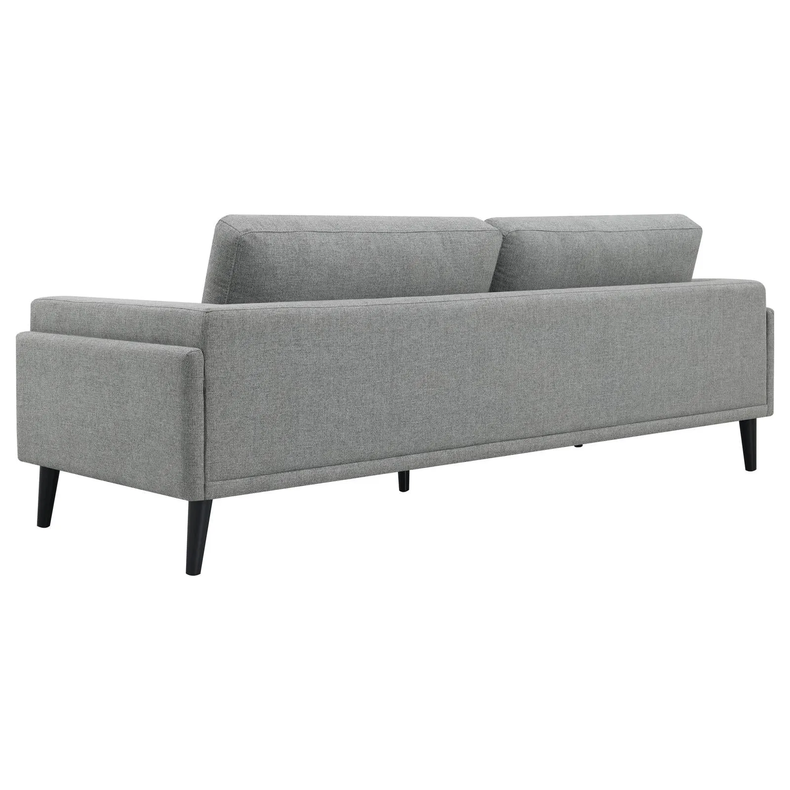 Rilynn Gray Upholstered Track Arms Living Room Set - Image 4
