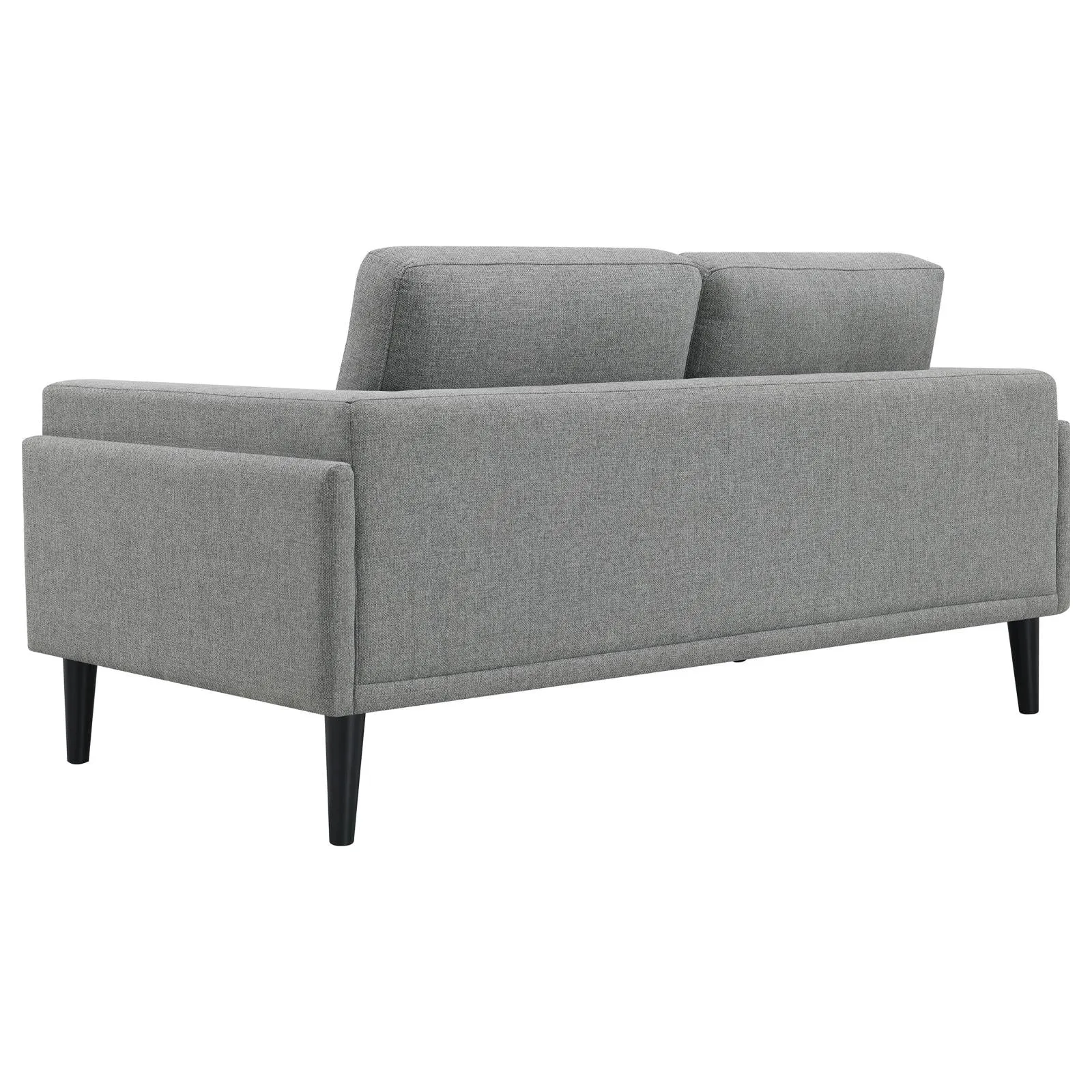 Rilynn Gray Upholstered Track Arms Living Room Set - Image 7