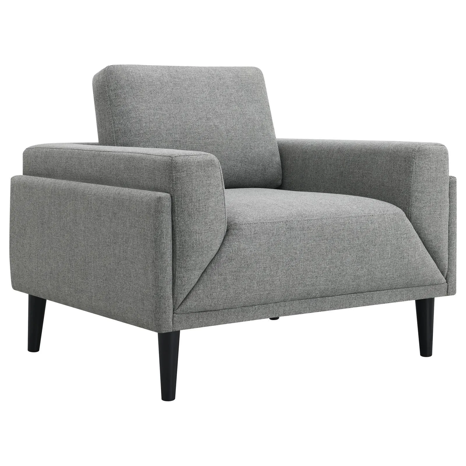 Rilynn Gray Upholstered Track Arms Living Room Set - Image 9