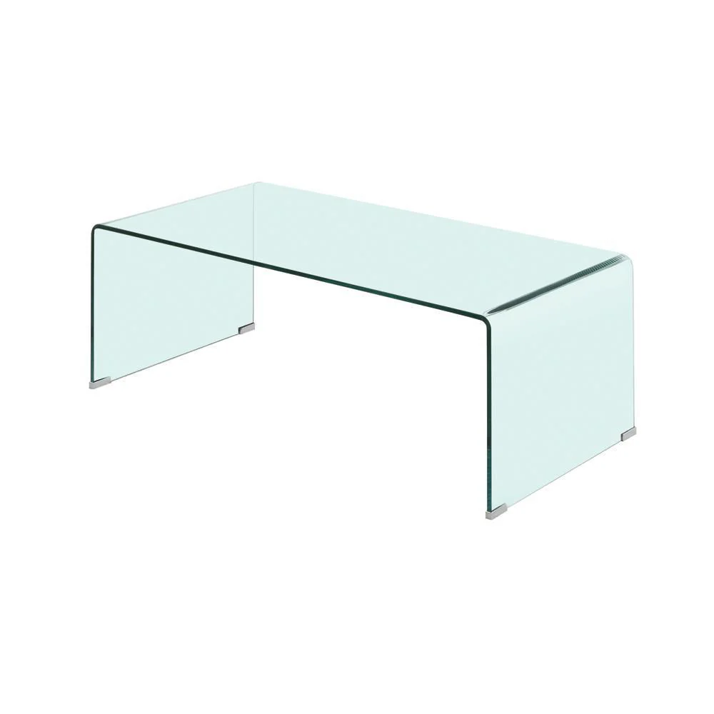 Ripley Clear Rectangular Coffee Table - Image 2