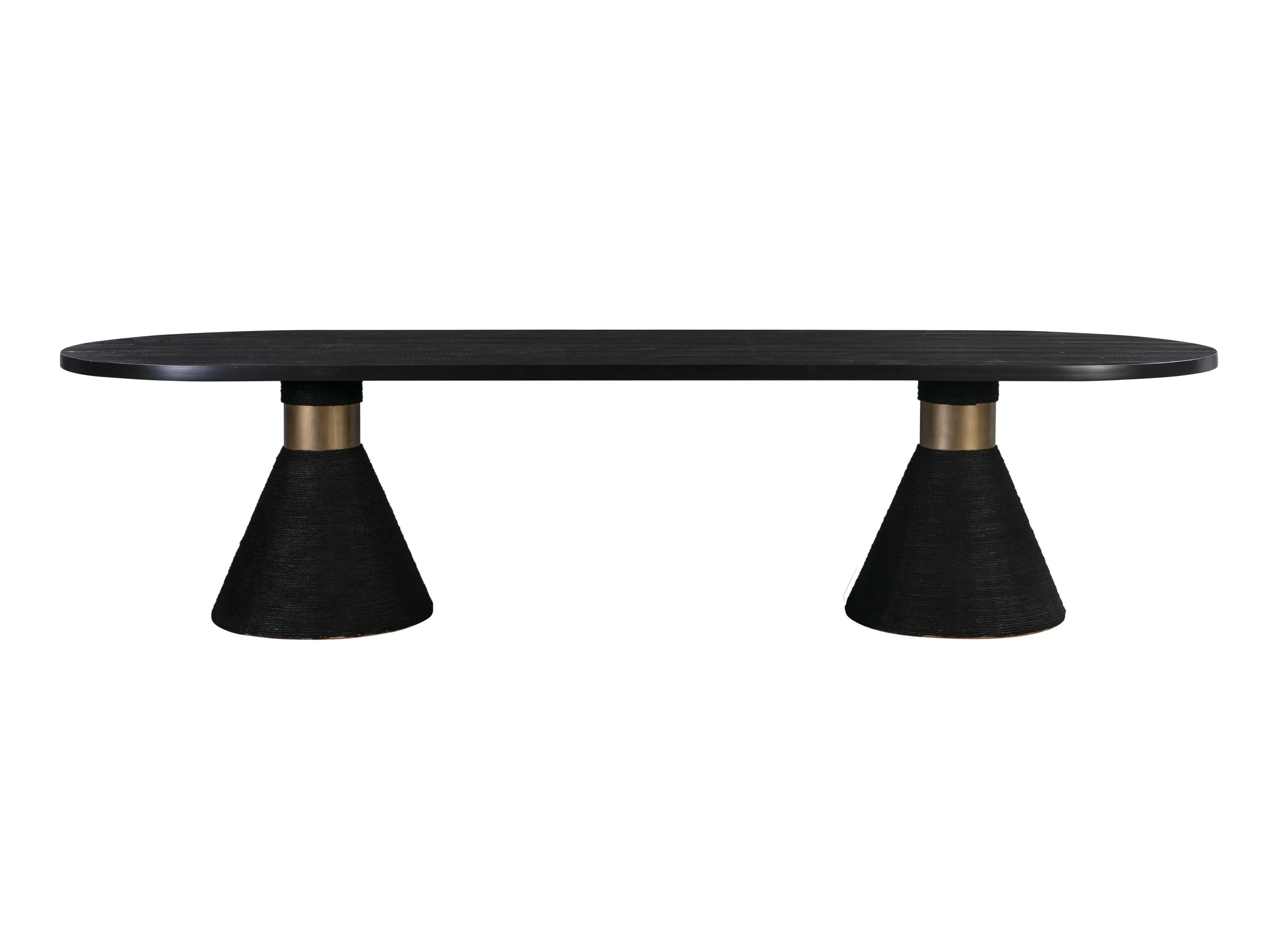 Rishi Rope 120" Oval Dining Table - Image 3