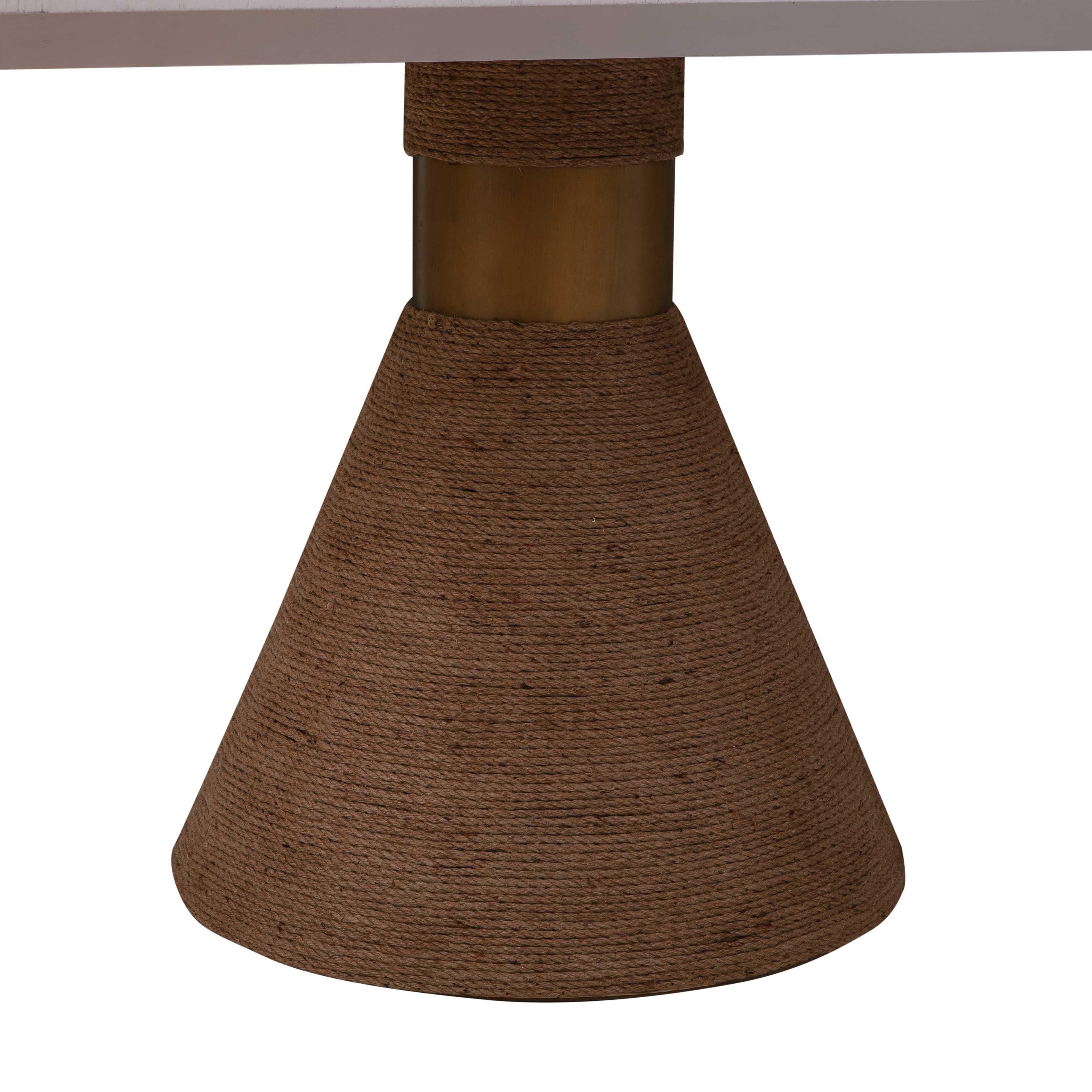 Rishi Rope 120" Rectangular Dining Table - Image 14