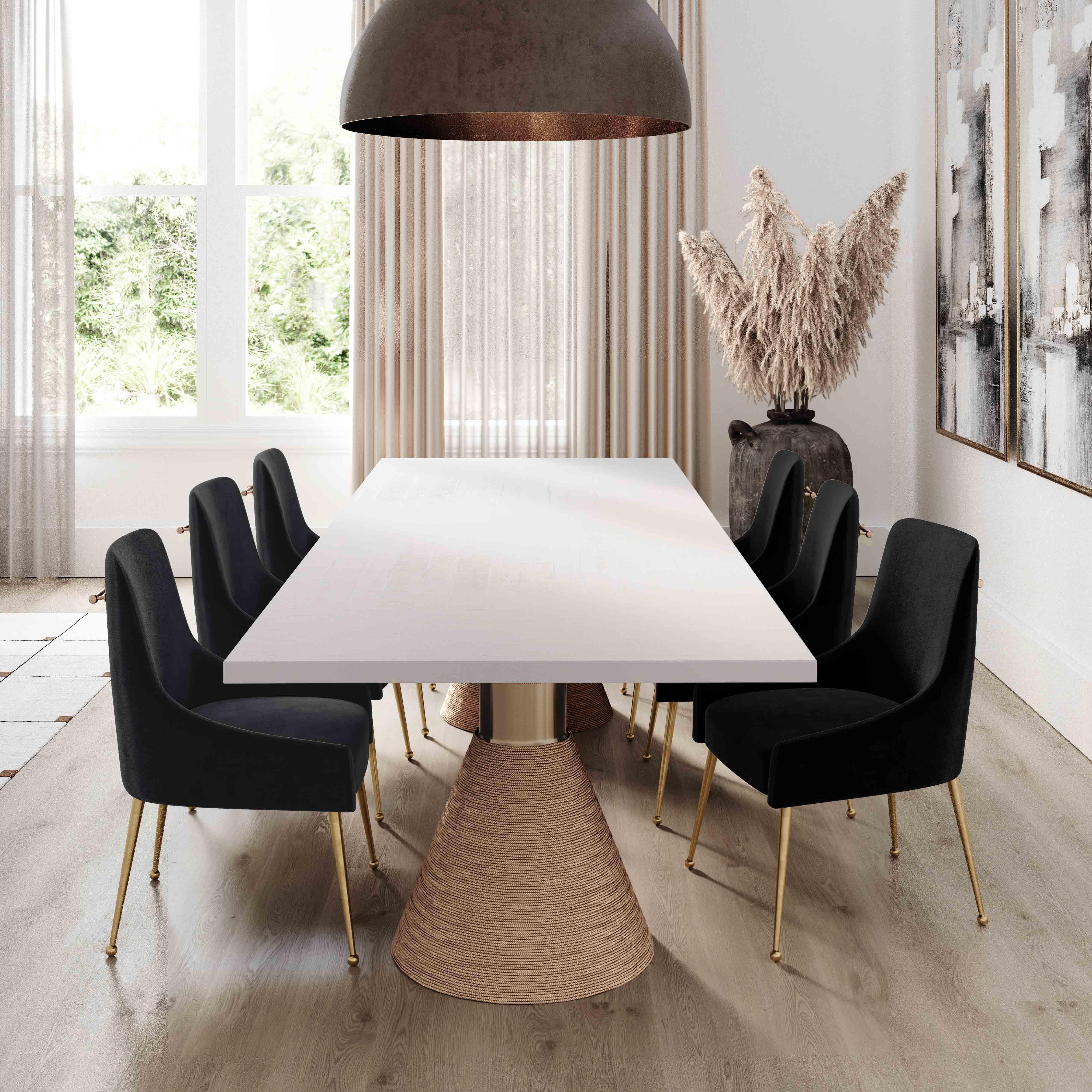 Rishi Rope 120" Rectangular Dining Table - Image 17